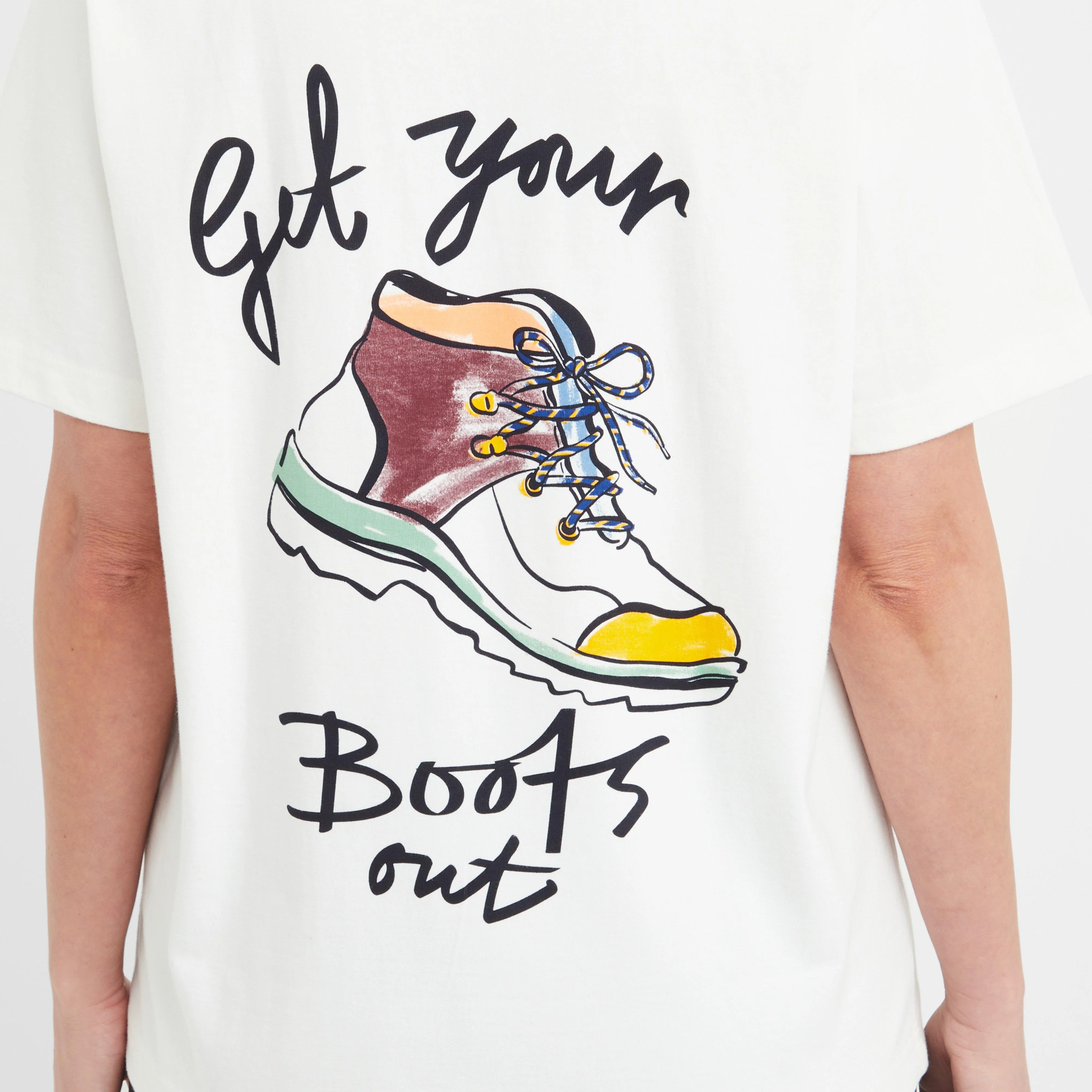 Women's Get Your Boots Out Graphic T-Shirt - Image 6