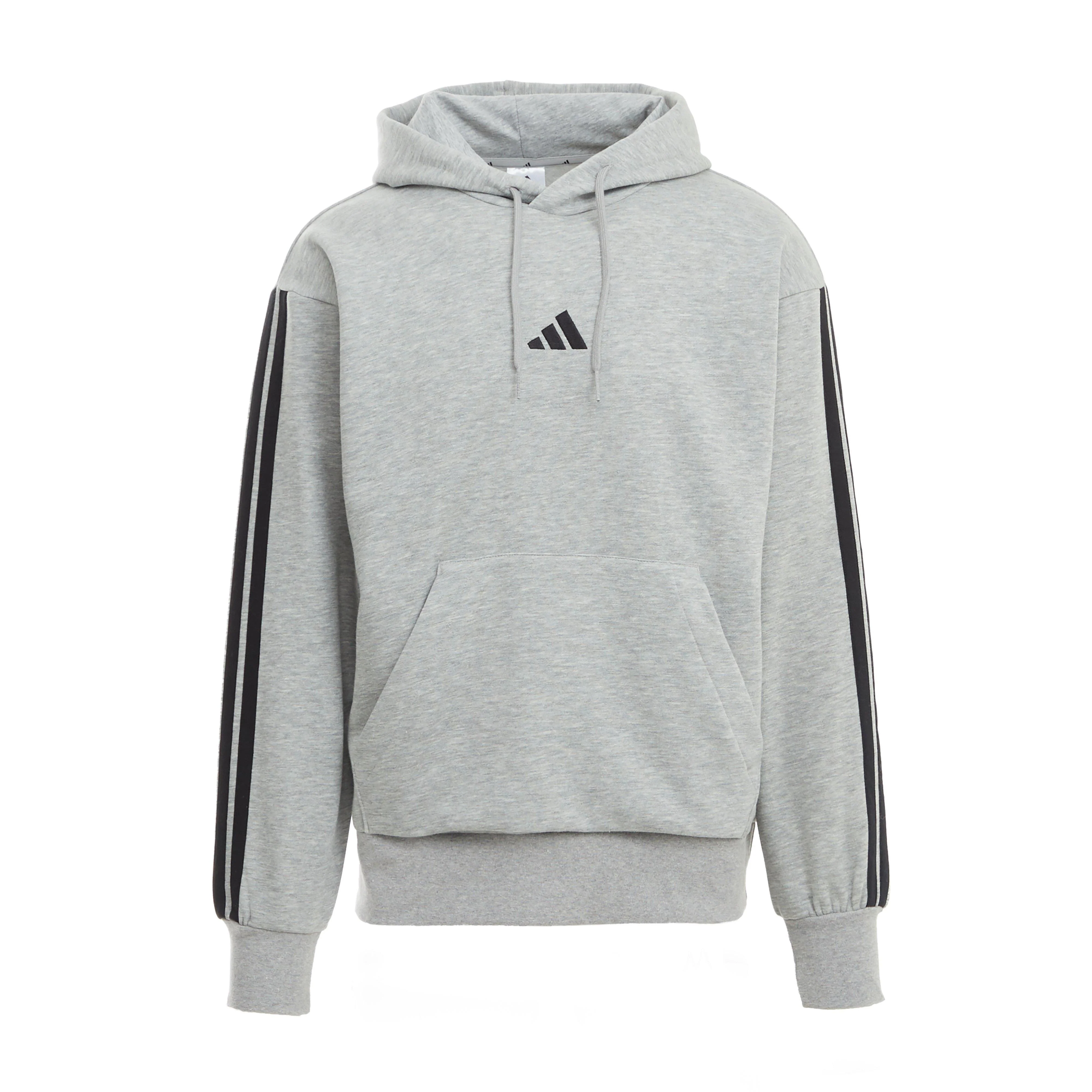 Men’s Essentials 3-Stripes Fleece Sweatshirt - Image 6