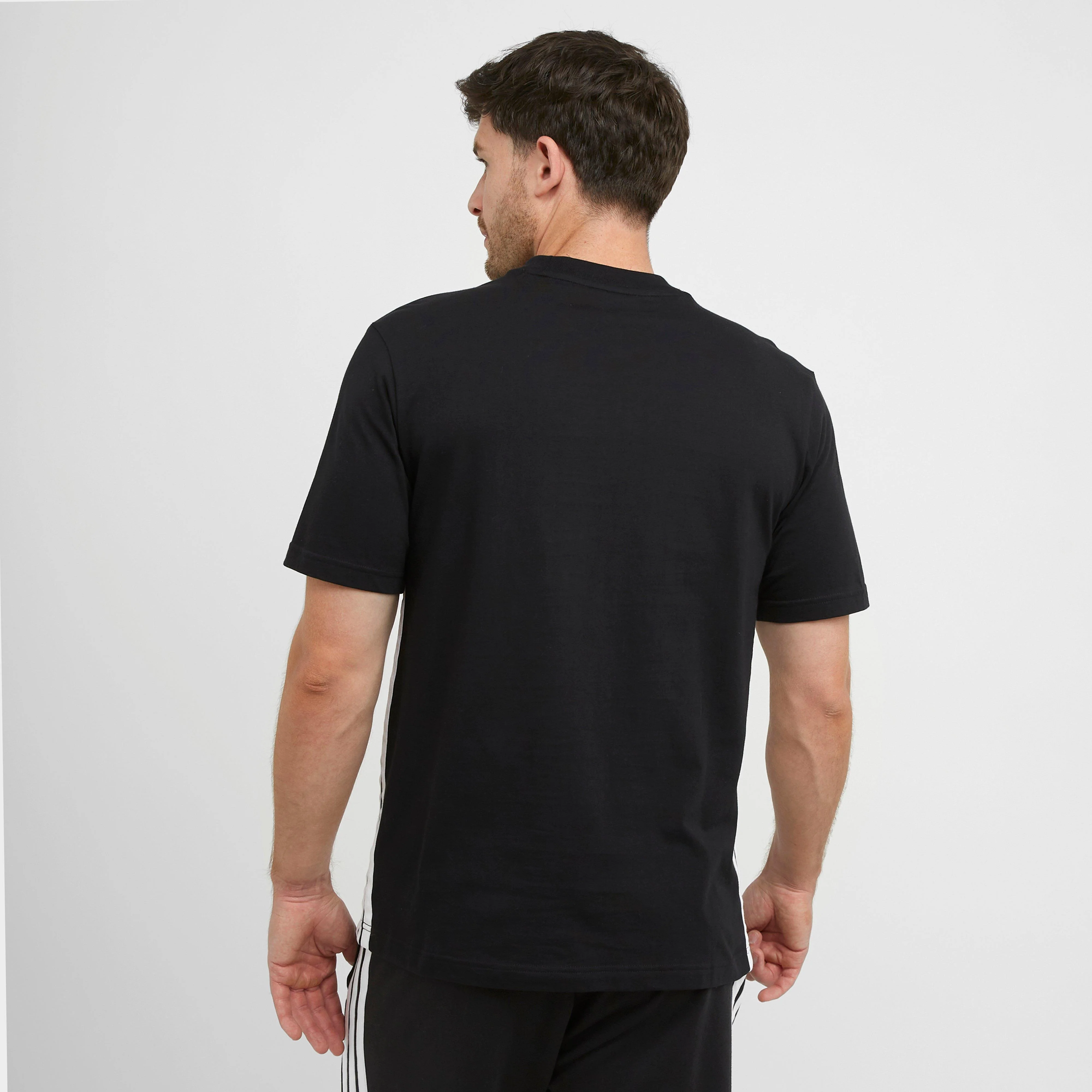 Men’s Essentials 3-Stripes Single Jersey T-Shirt - Image 2