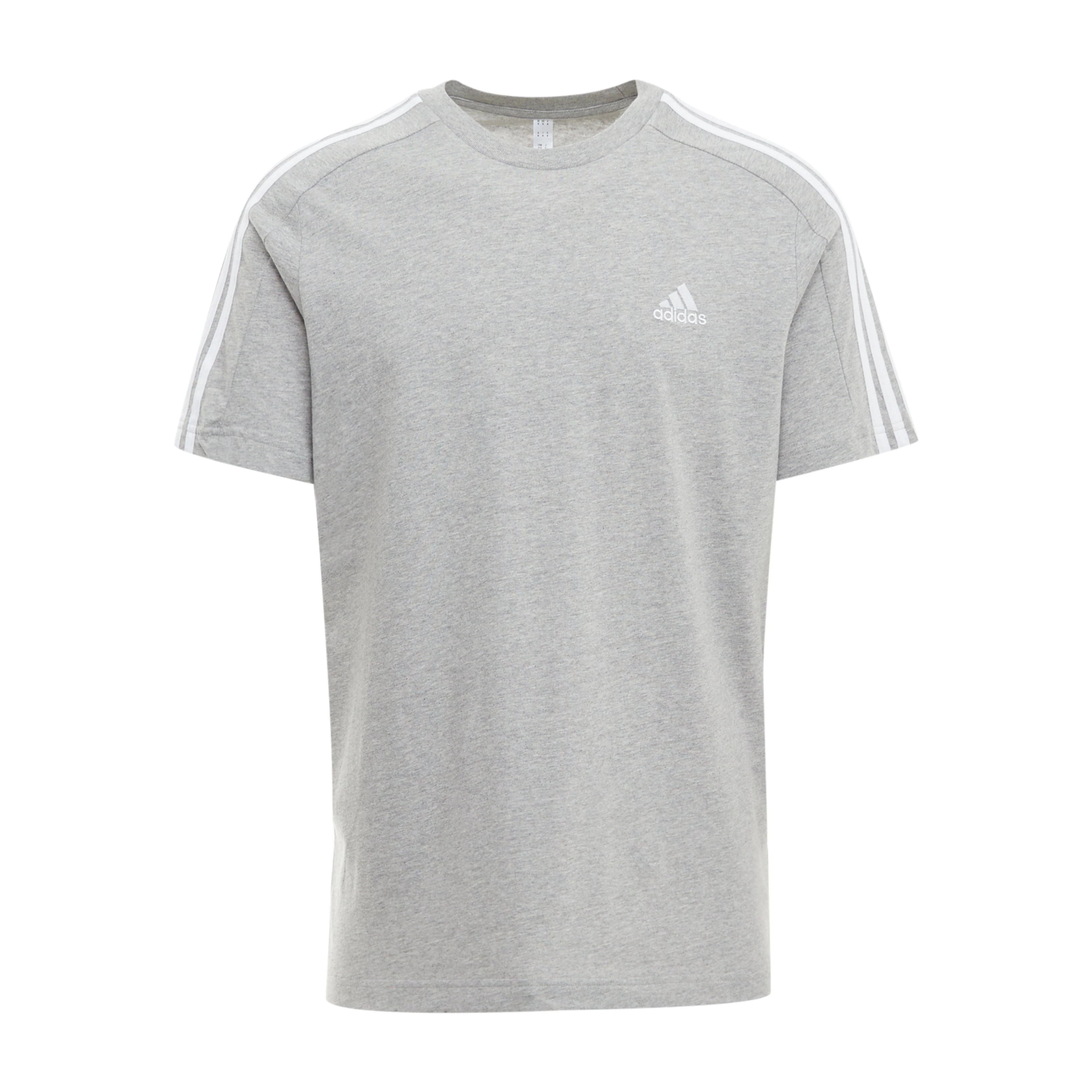 Men's Essentials Single Jersey 3-Stripes Tee - Image 6