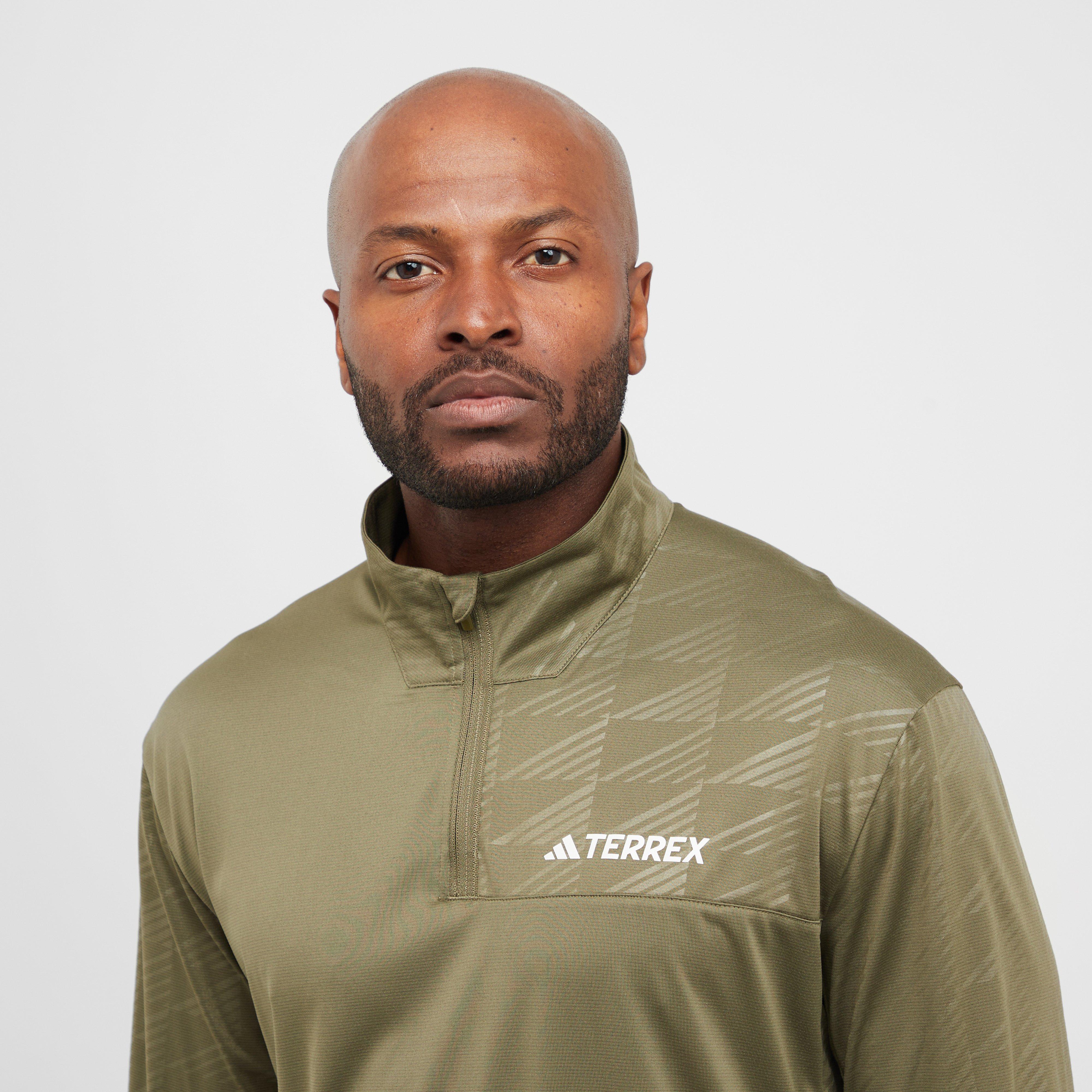 Men's Multi Half-Zip Long Sleeve Top - Image 4