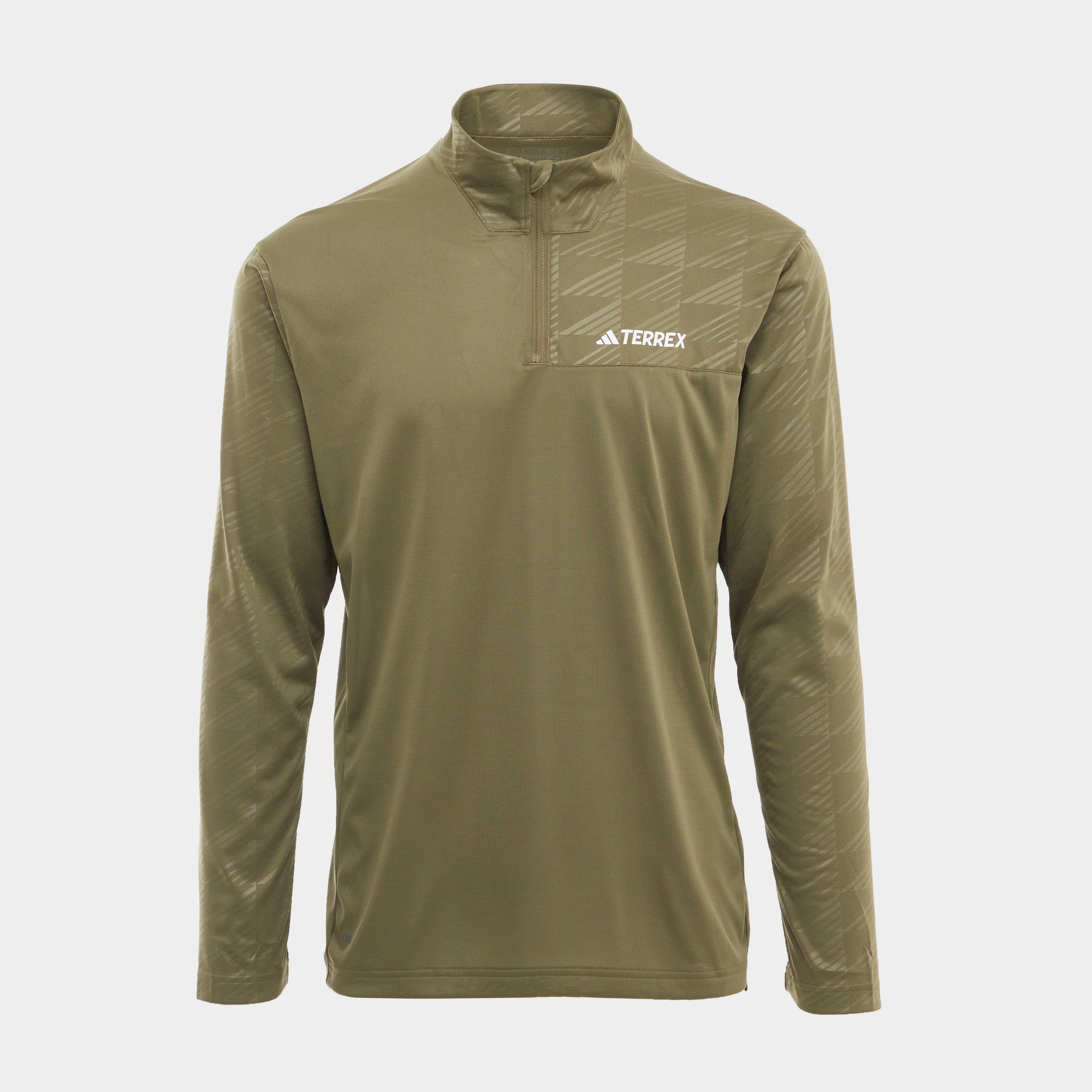 Men's Multi Half-Zip Long Sleeve Top - Image 5