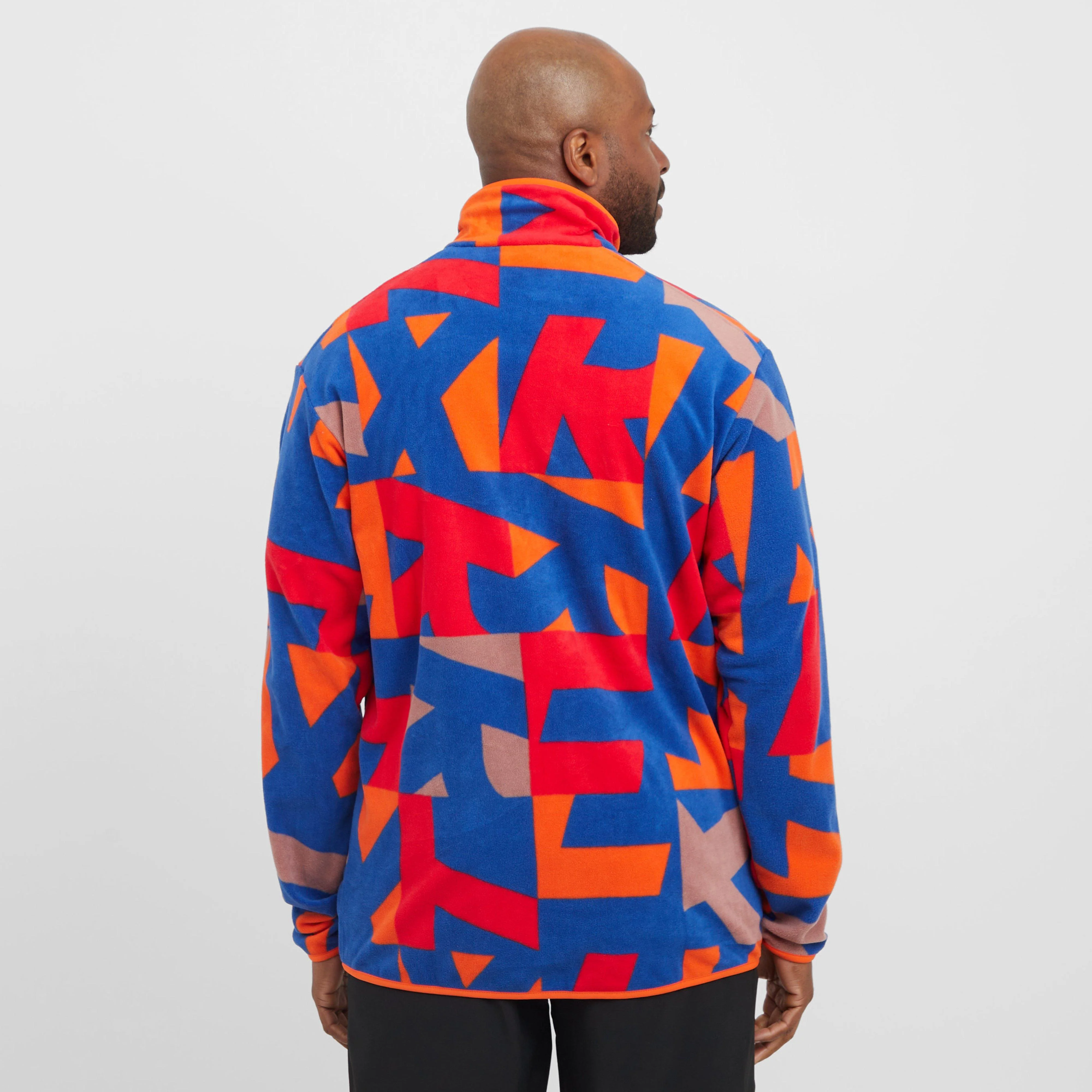 Men’s Multi Printed Full-Zip Fleece Jacket - Image 2