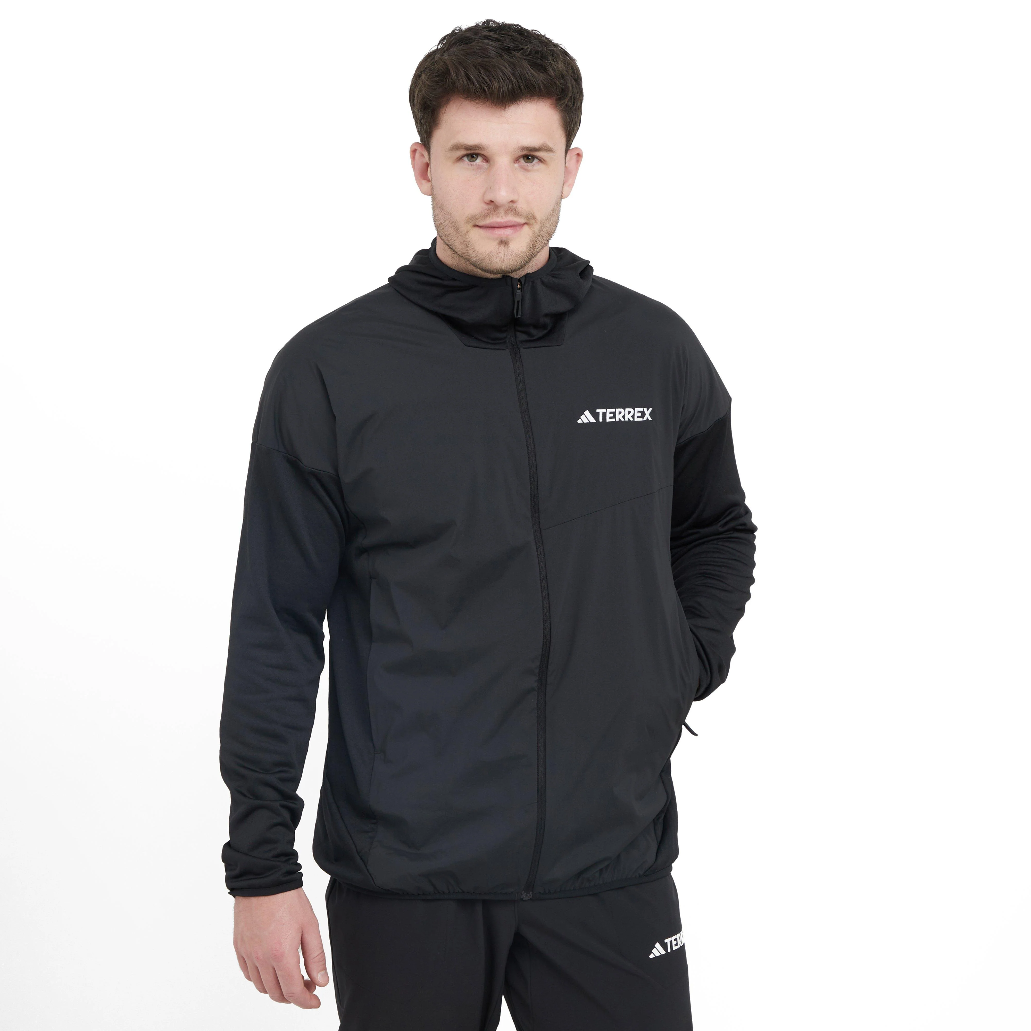 Men’s Xperior Climawarm+ Wind Light Fleece Hooded Jacket - Image 8