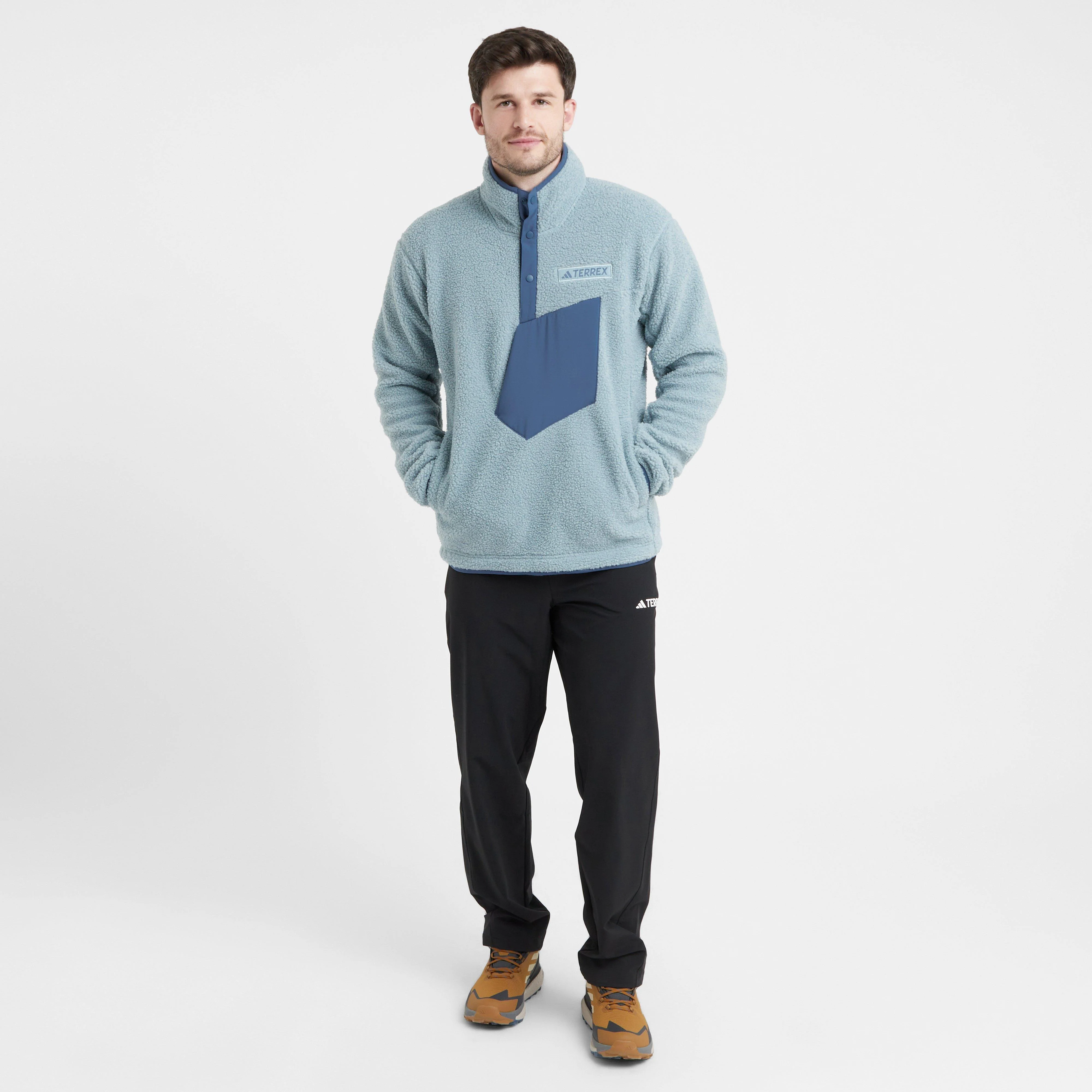 Men’s Xploric High Pile Fleece Pullover Sweatshirt - Image 3