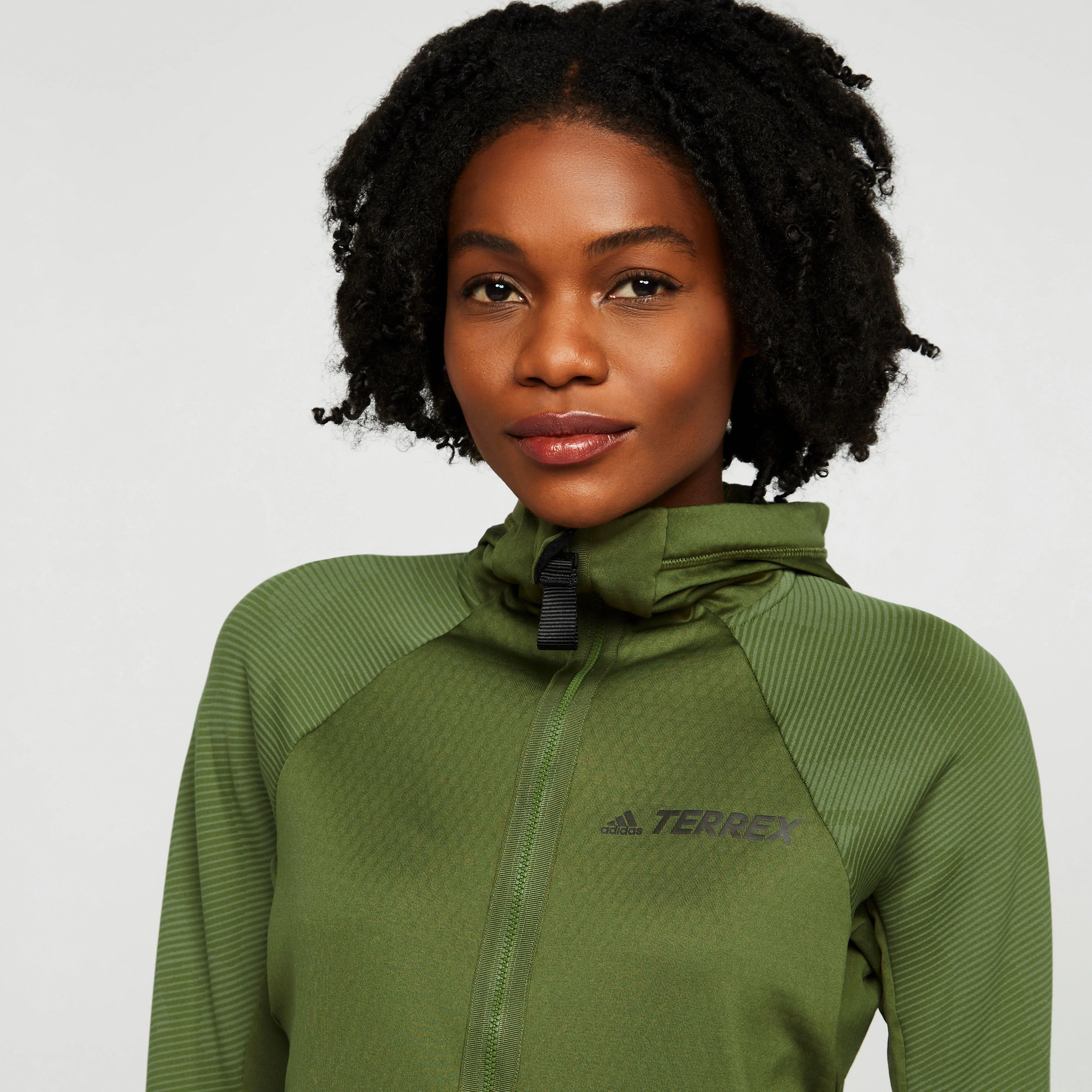 Women’s Tech Flooce Hooded Hiking Fleece Jacket - Image 4