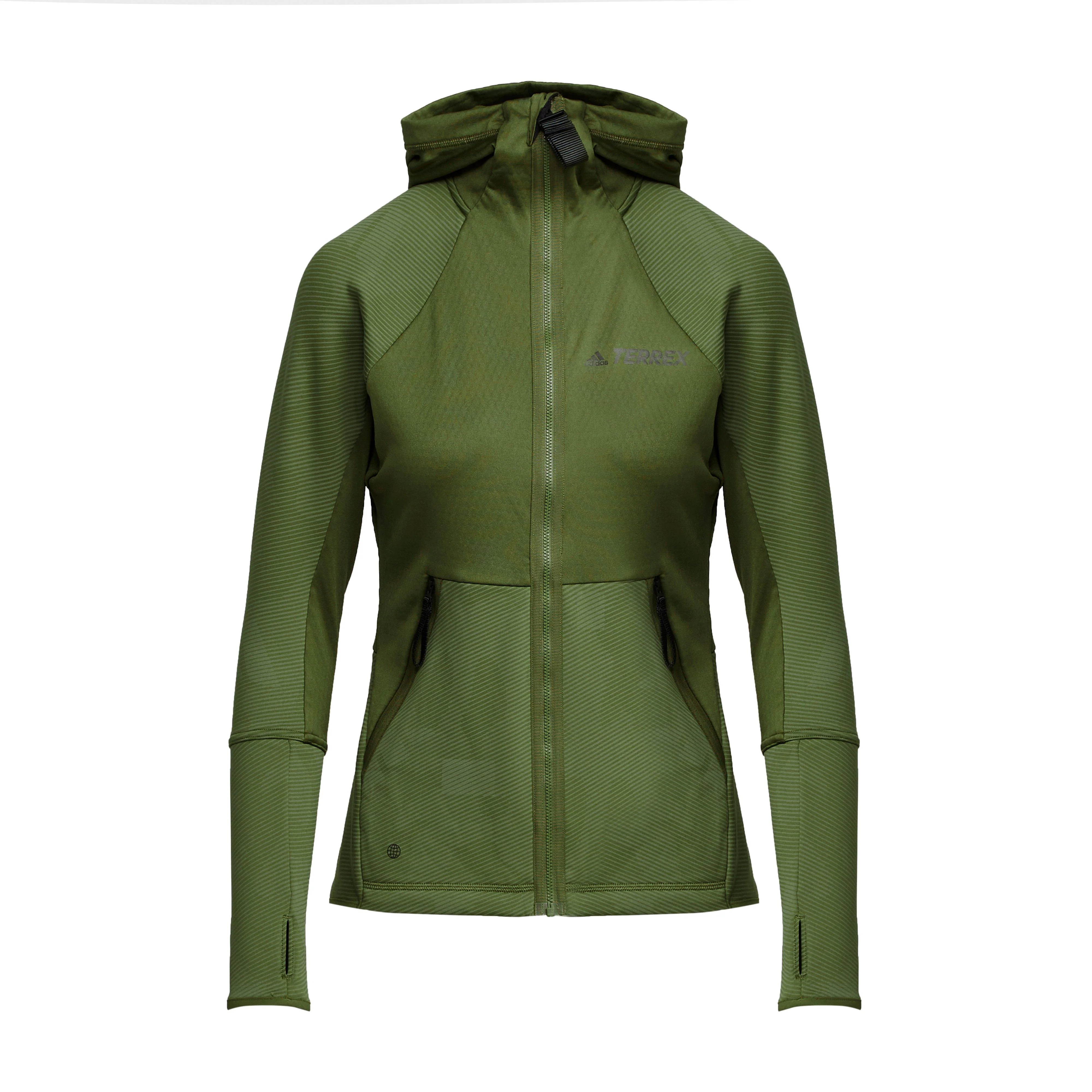 Women’s Tech Flooce Hooded Hiking Fleece Jacket - Image 8