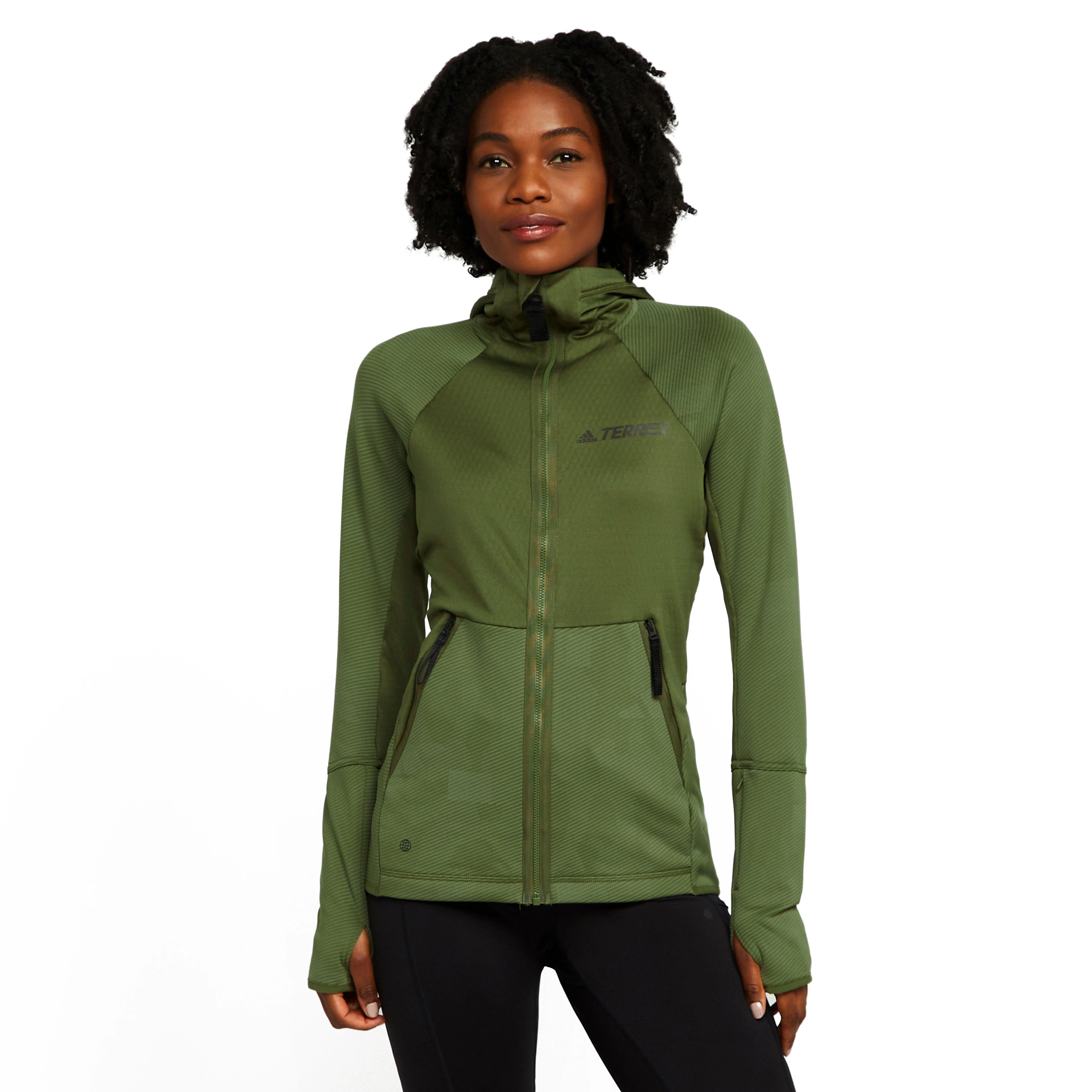 Women’s Tech Flooce Hooded Hiking Fleece Jacket - Image 9