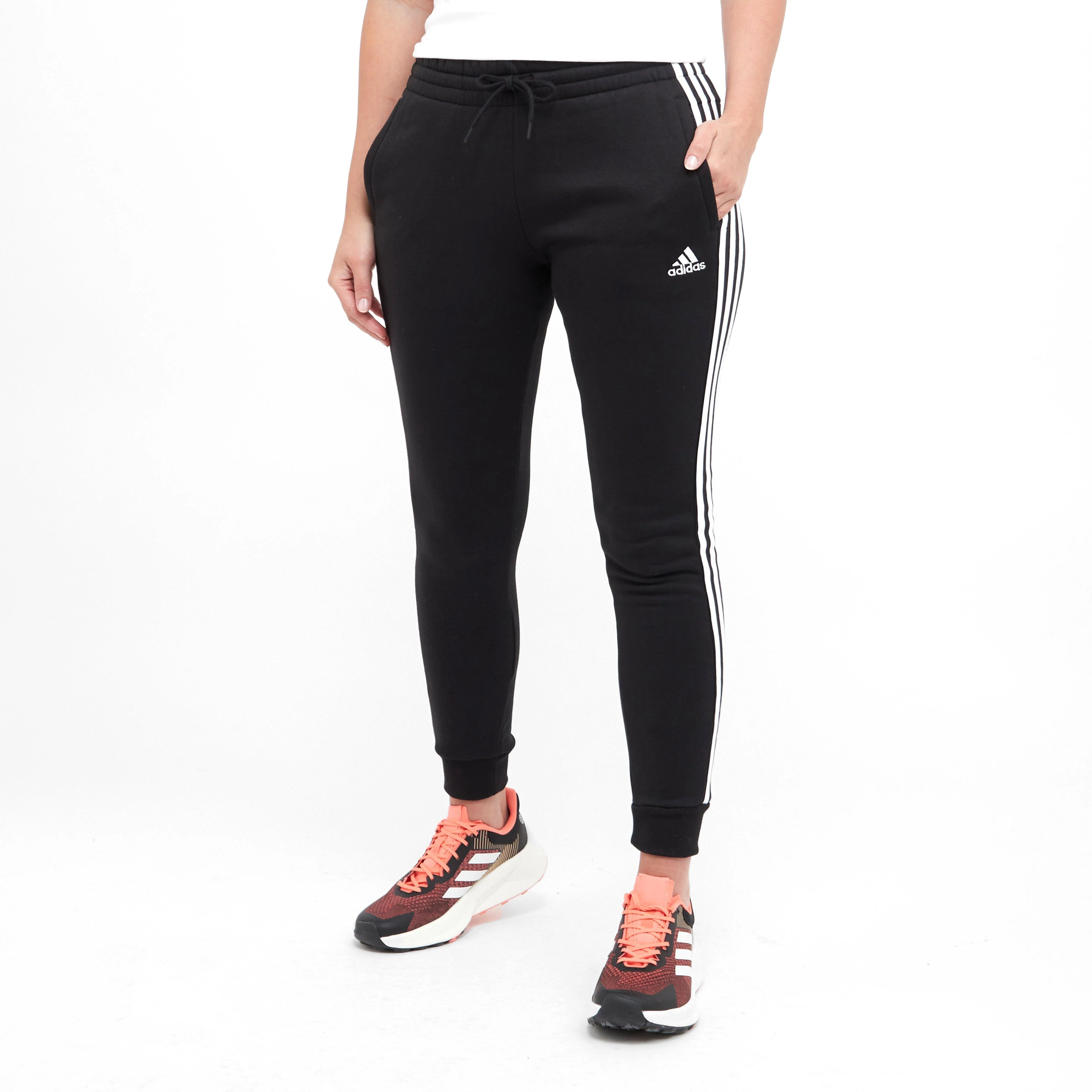 Women's 3 Stripe Fleece Jogging Bottoms - Image 6
