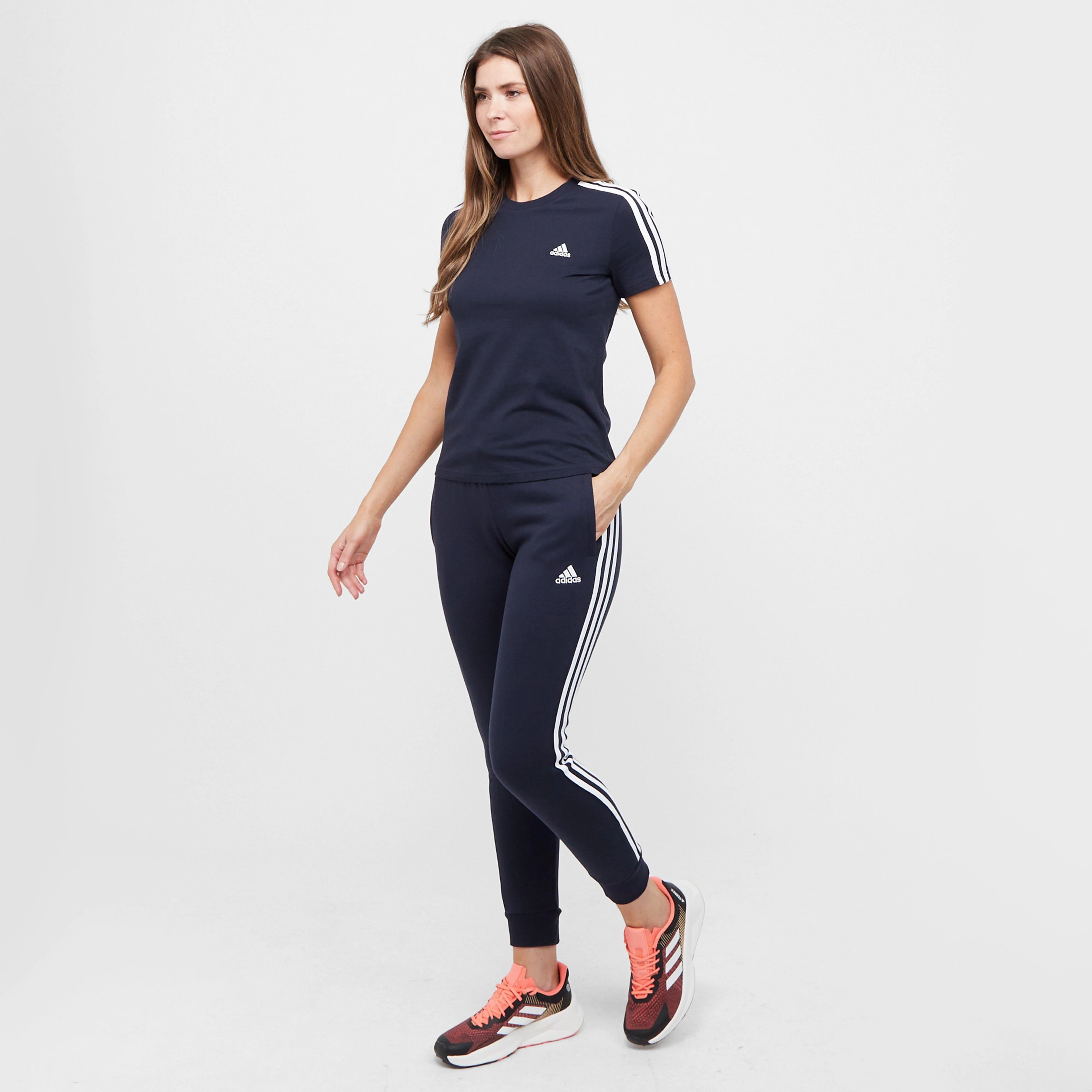 Women's 3 Stripe Fleece Jogging Bottoms - Image 3
