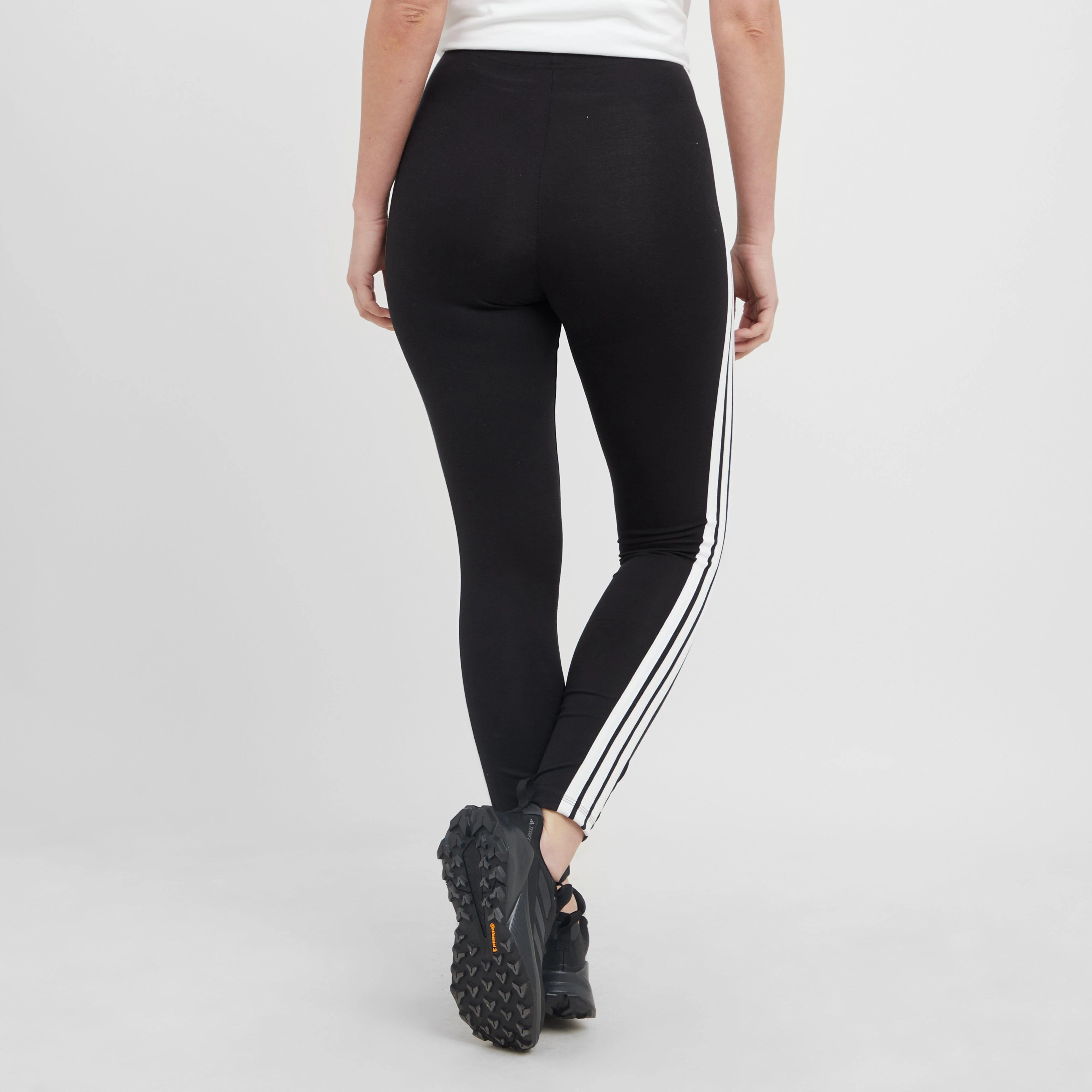 Women’s Essentials 3-Stripes Cotton Leggings - Image 2