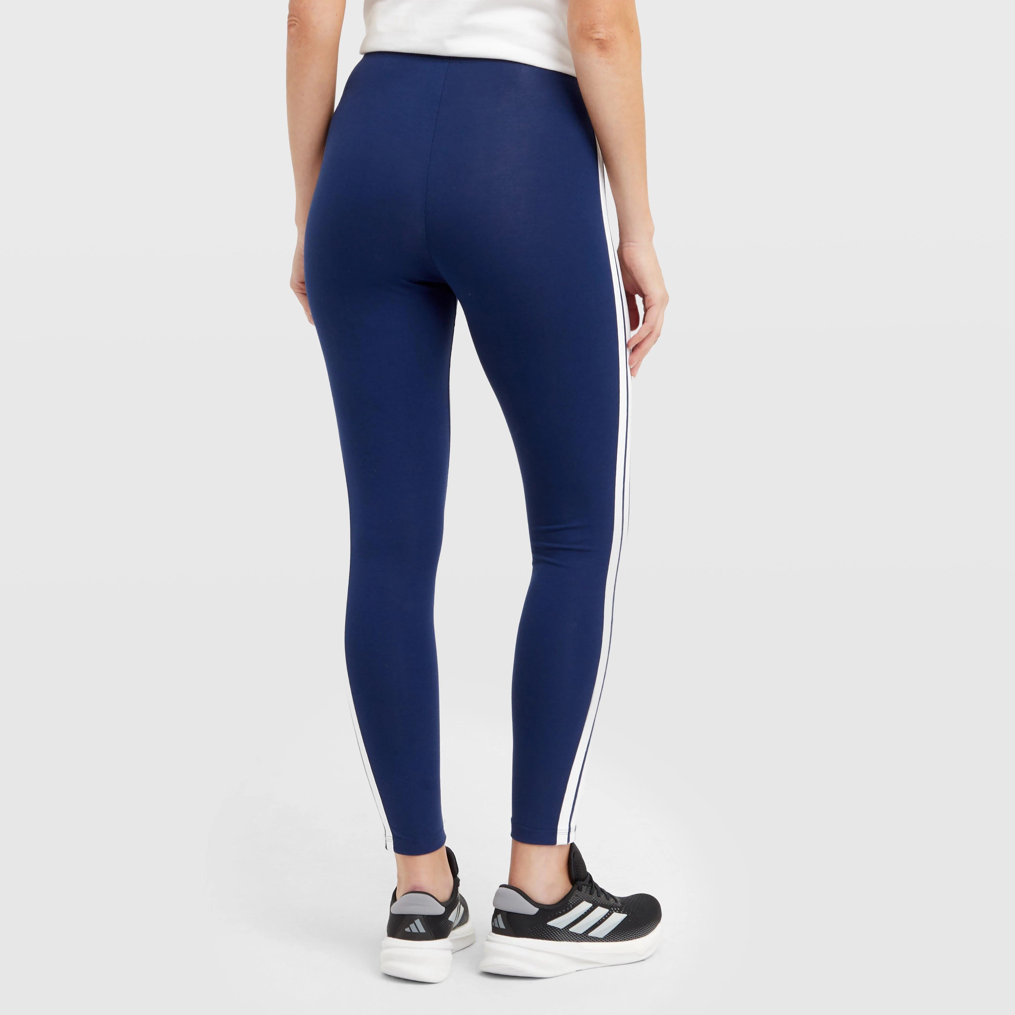 Women’s Essentials 3-Stripes Cotton Leggings - Image 2