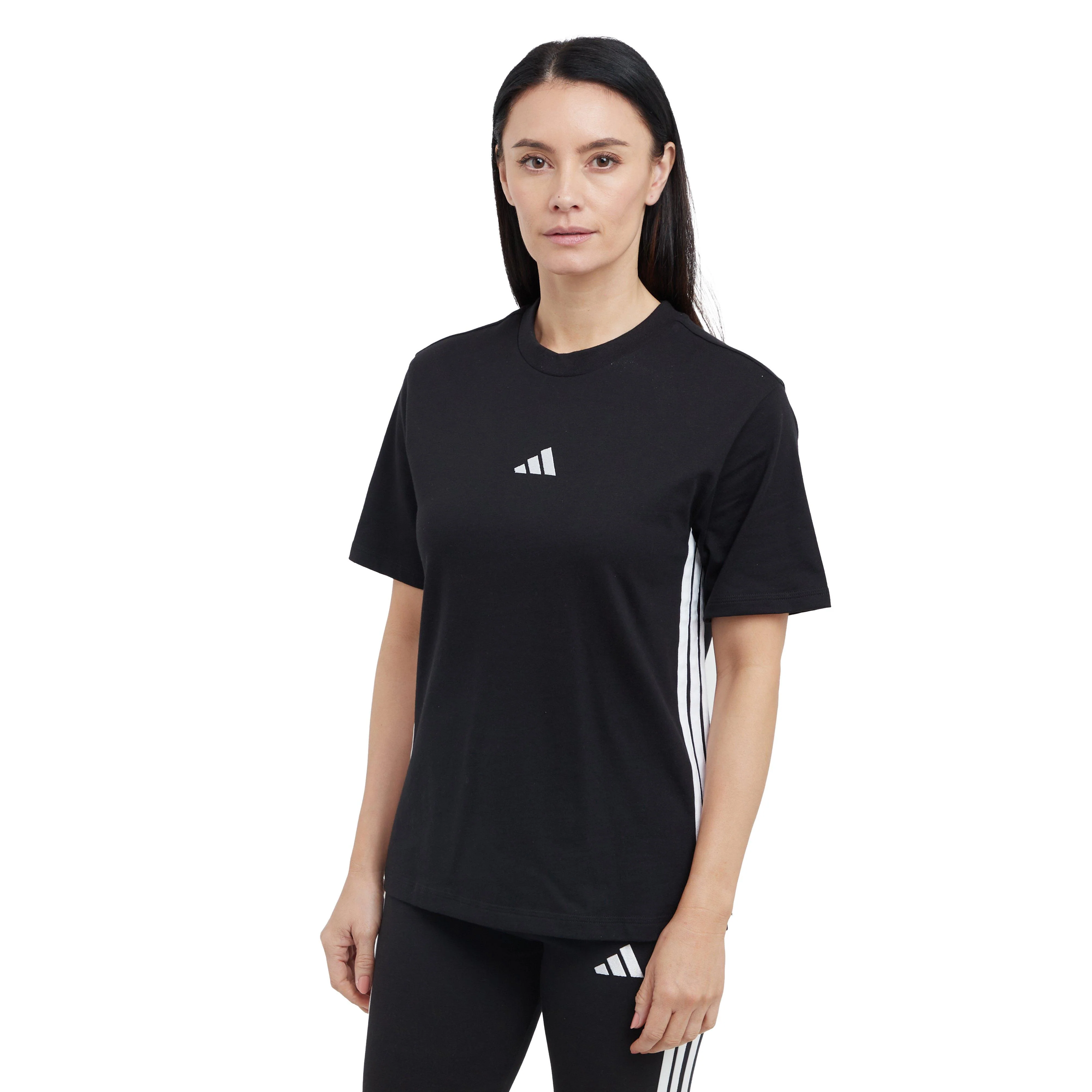 Women's Essentials 3-Stripes Cotton T-Shirt - Image 6