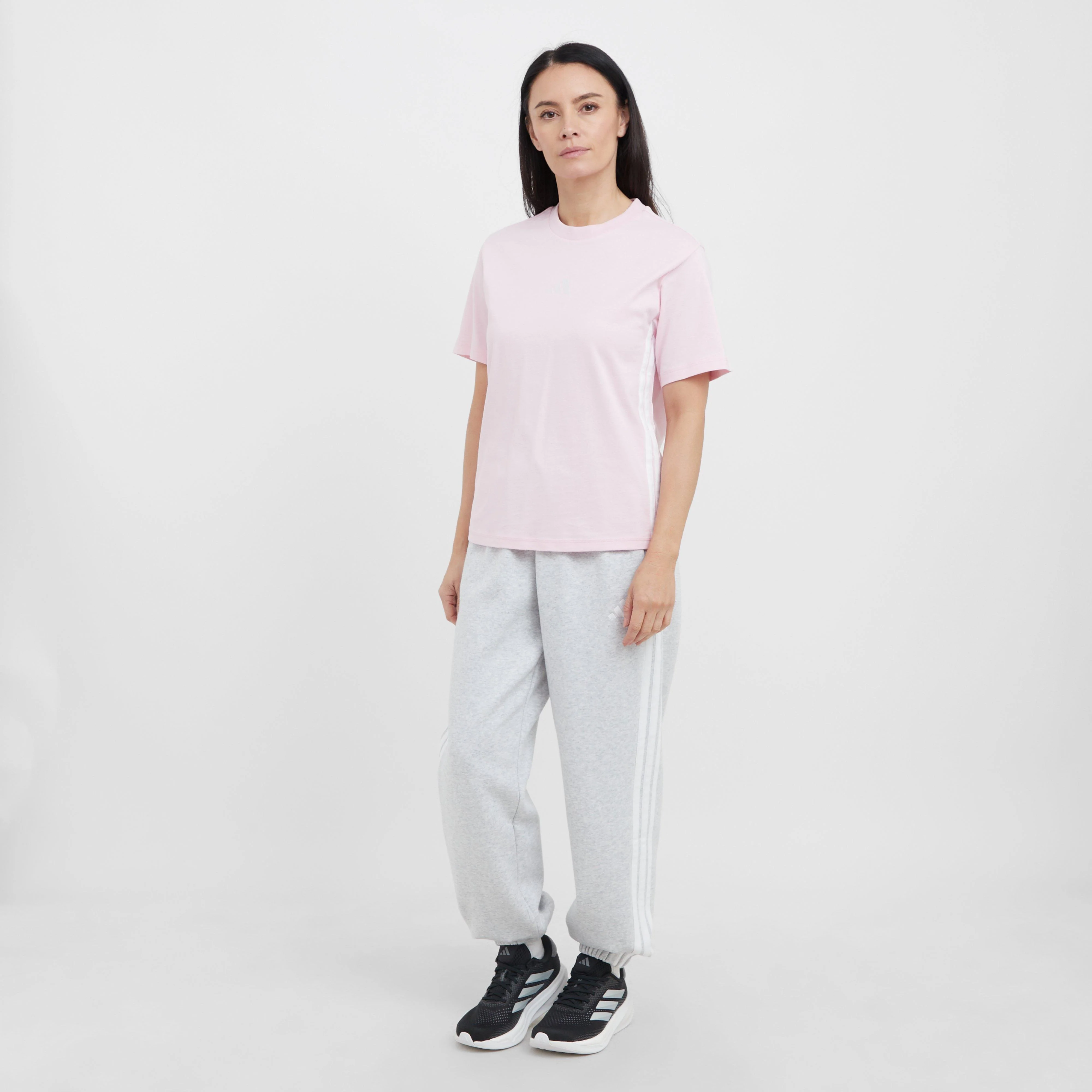 Women's Essentials 3-Stripes Cotton T-Shirt - Image 3