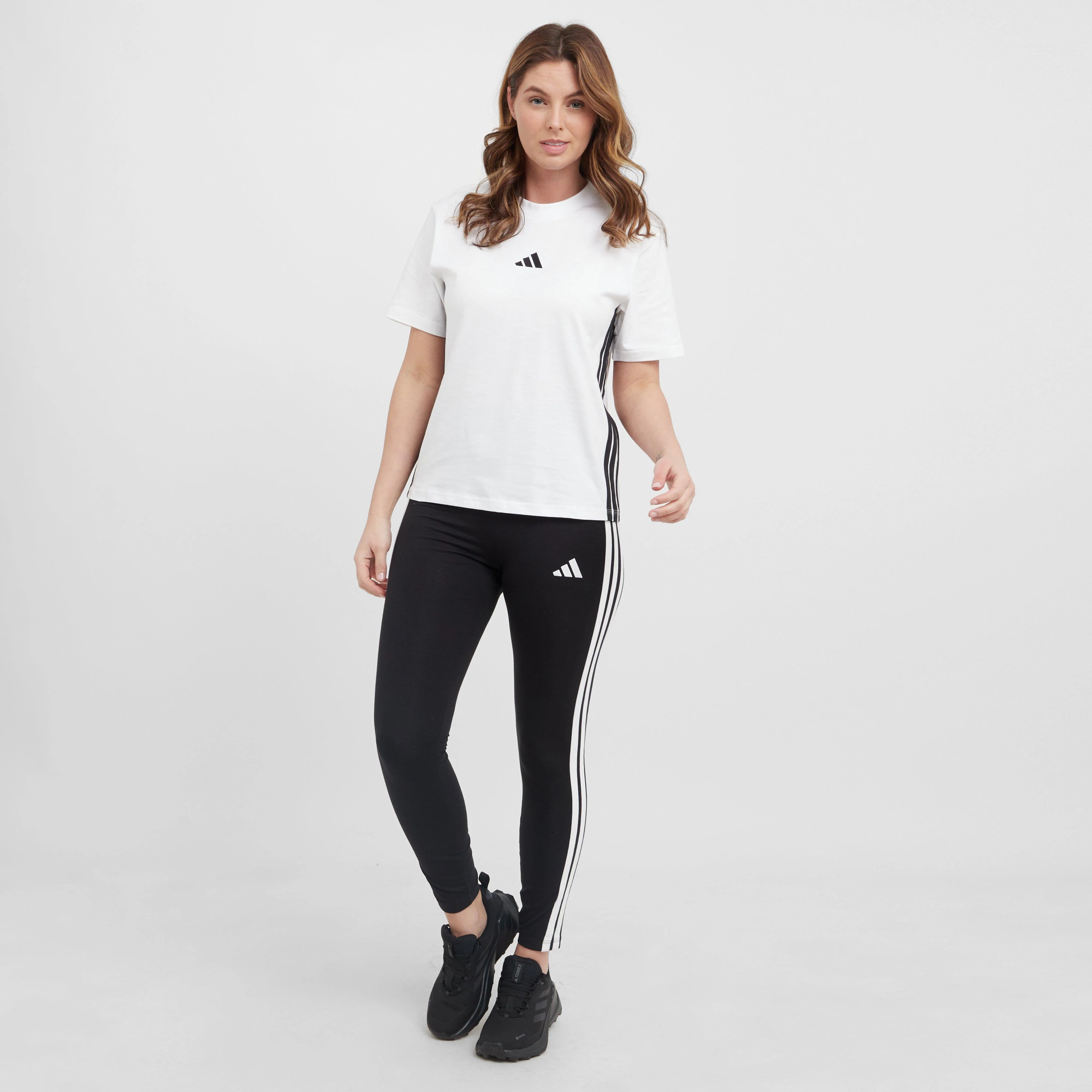 Women's Essentials 3-Stripes Cotton T-Shirt - Image 3