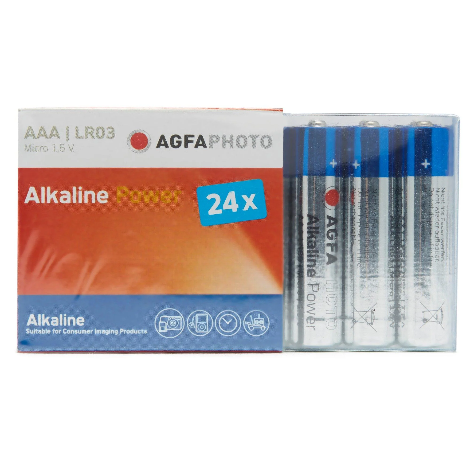 Alkaline Power AAA LR03 Batteries 24 Pack - Image 2