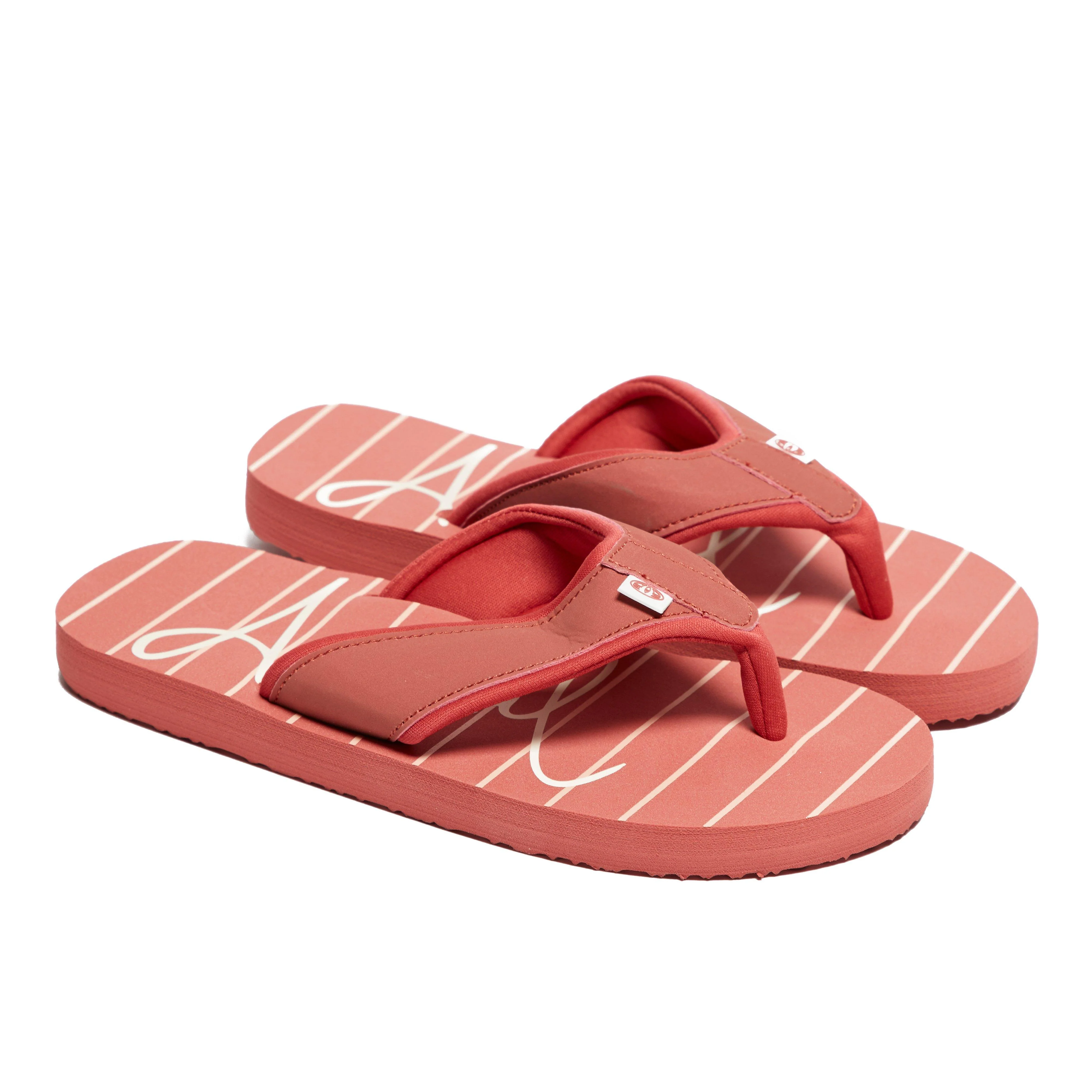 Women's Swish Beach Print Flip Flops - Image 5