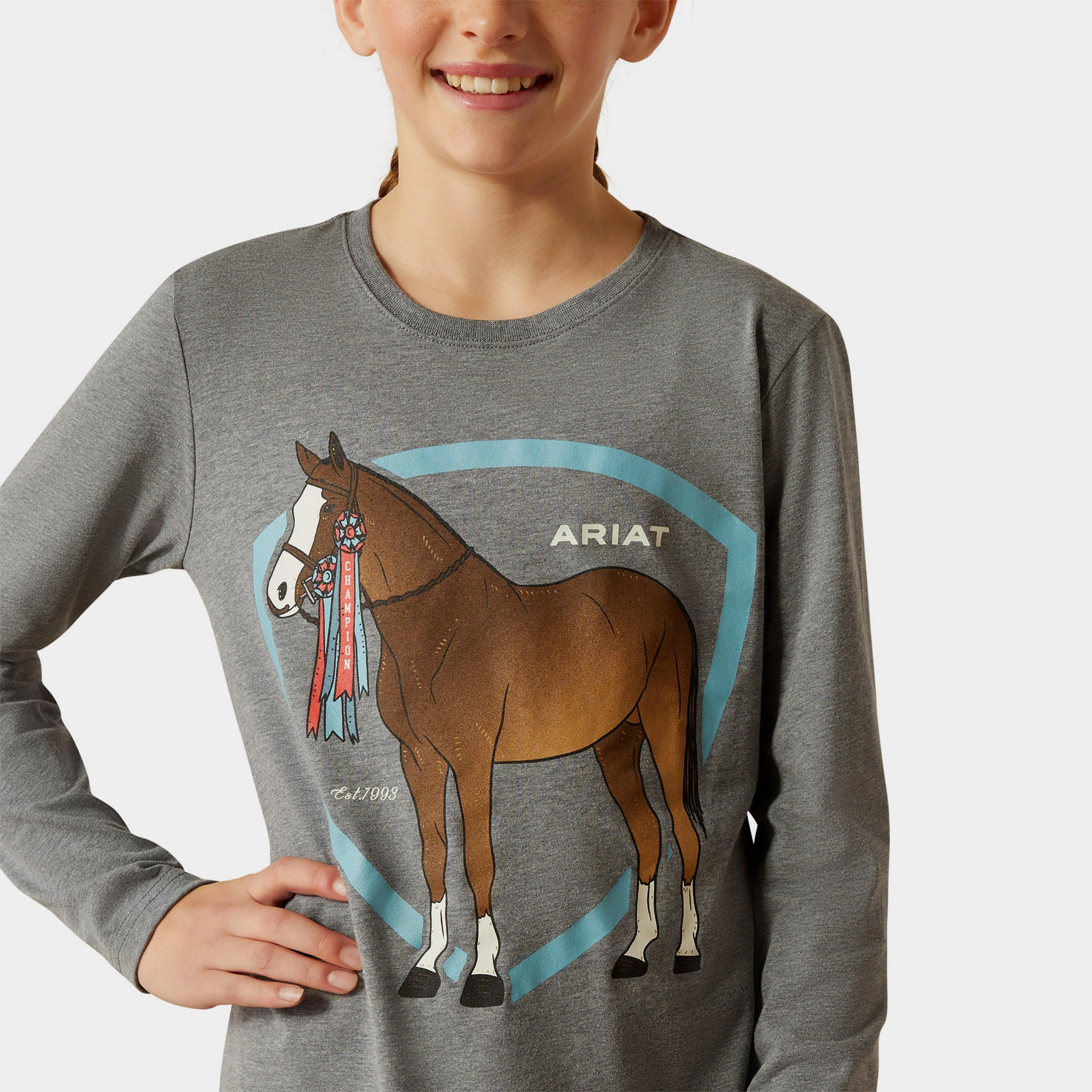 Kids Champion Pony T-Shirt - Image 3
