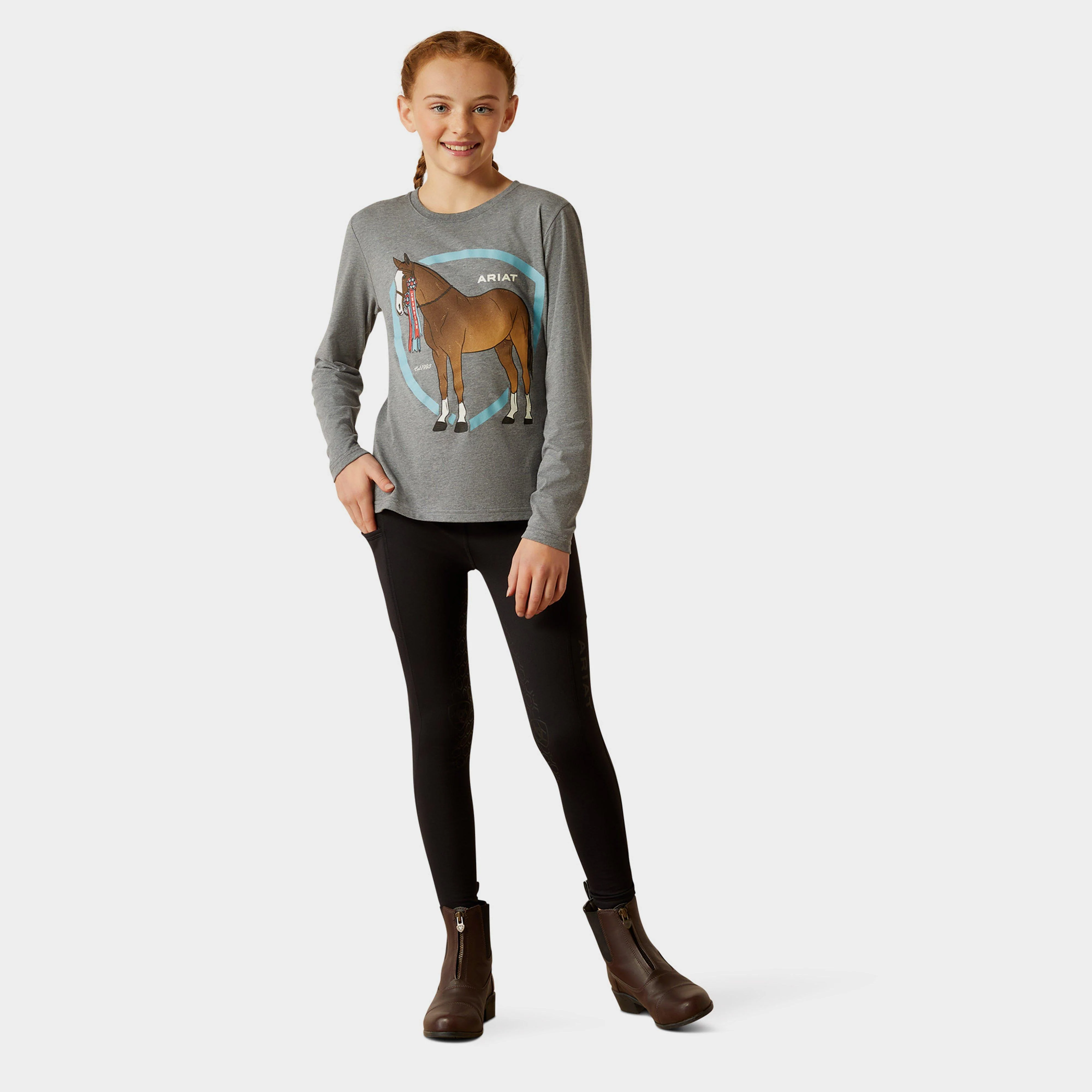 Kids Champion Pony T-Shirt - Image 4