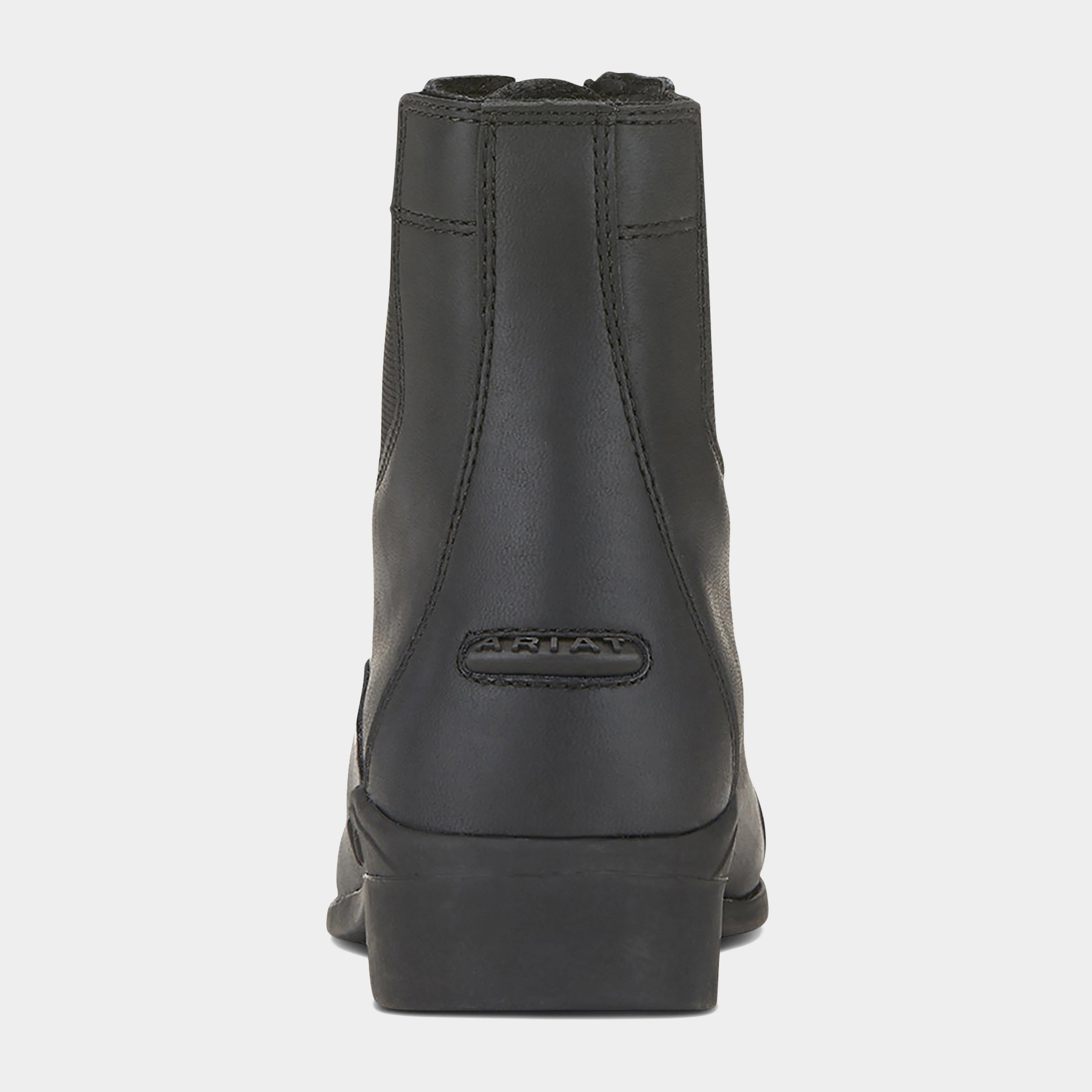 Kids Scout Zip Paddock Boots Black - Image 3