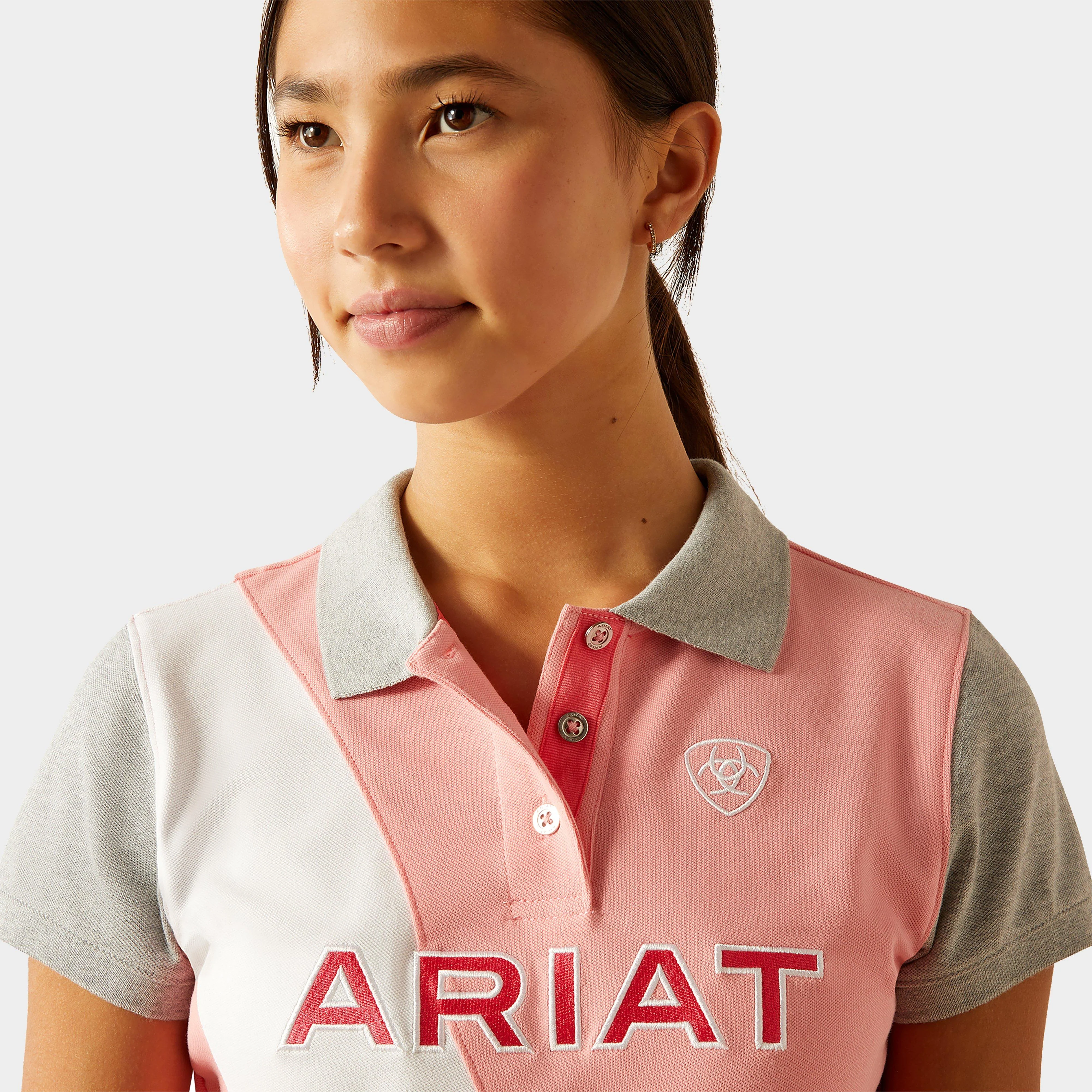 Kids Taryn Short Sleeved Polo Shirt - Image 3