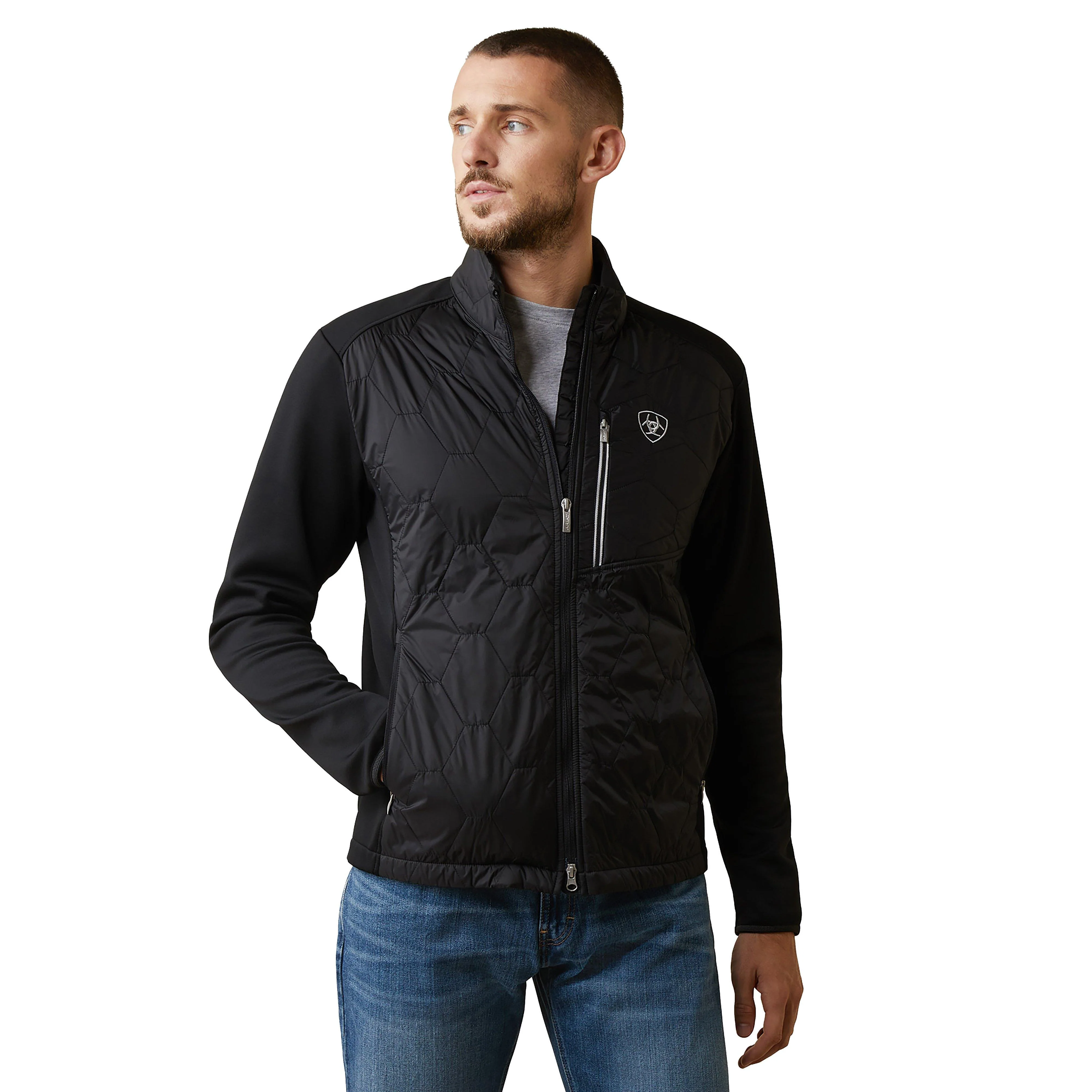 Men's Fusion Insulated Jacket Black - Image 5