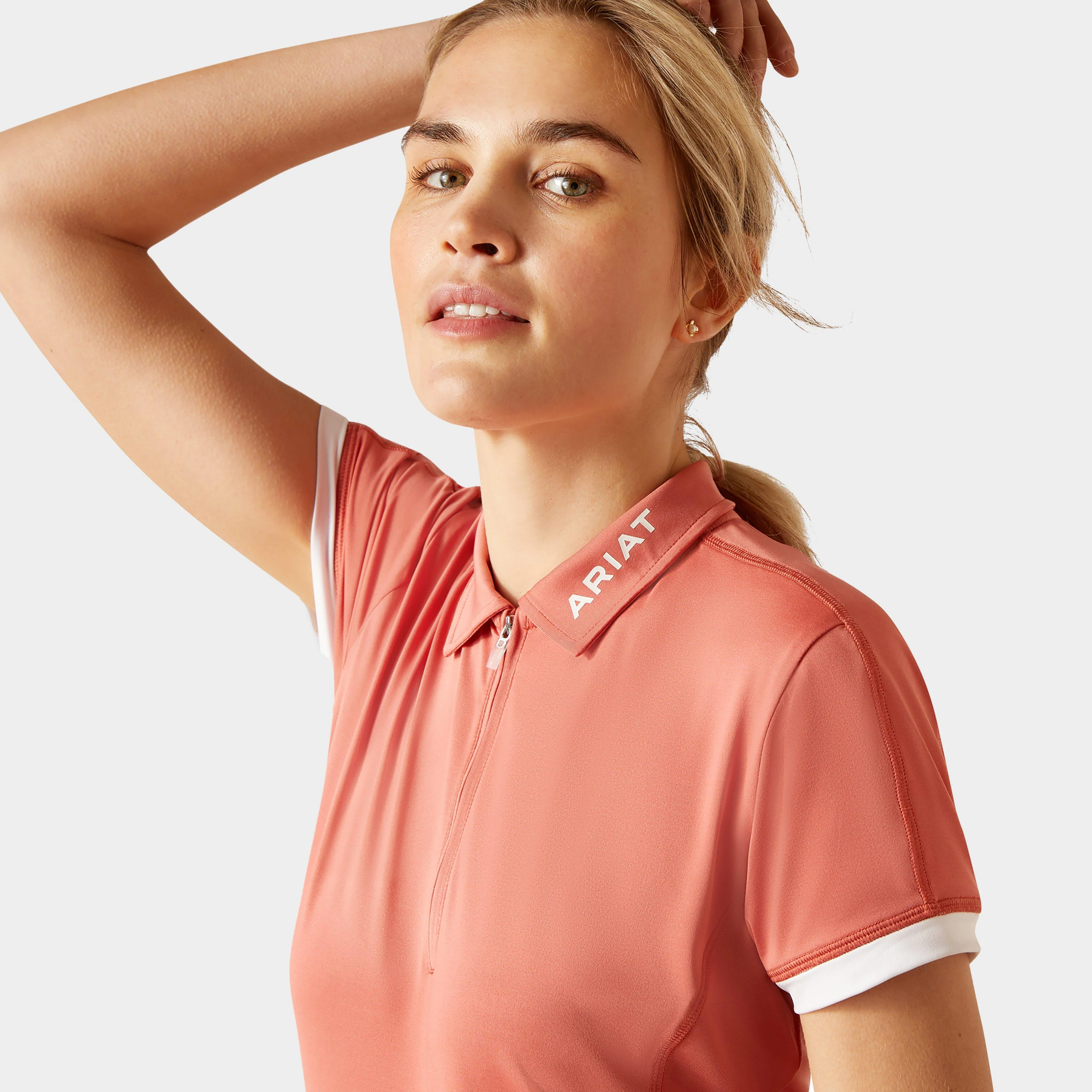 Women's Bandera 1/4 Zip Polo Shirt - Image 3