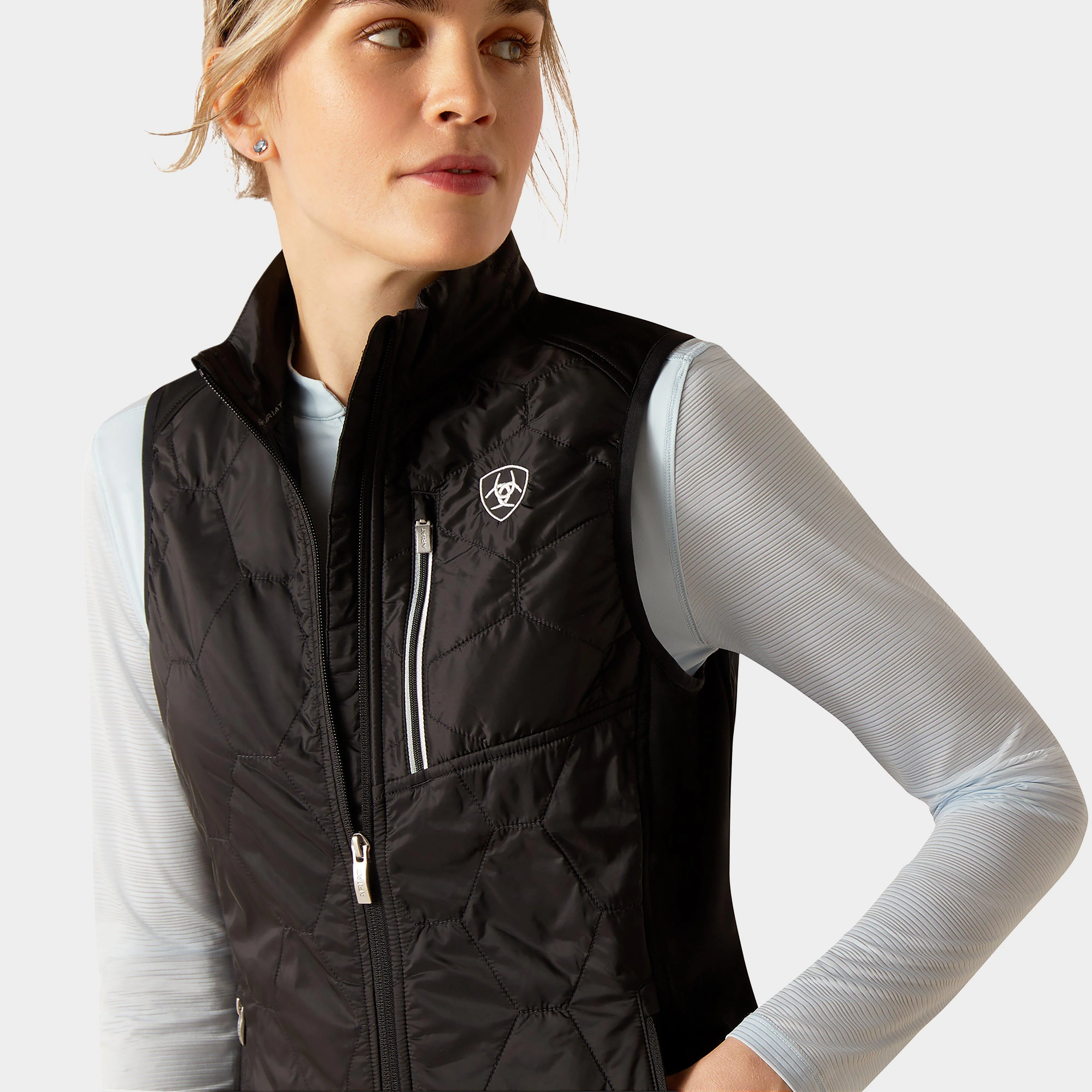 Women's Fusion Insulated Gilet Black - Image 3