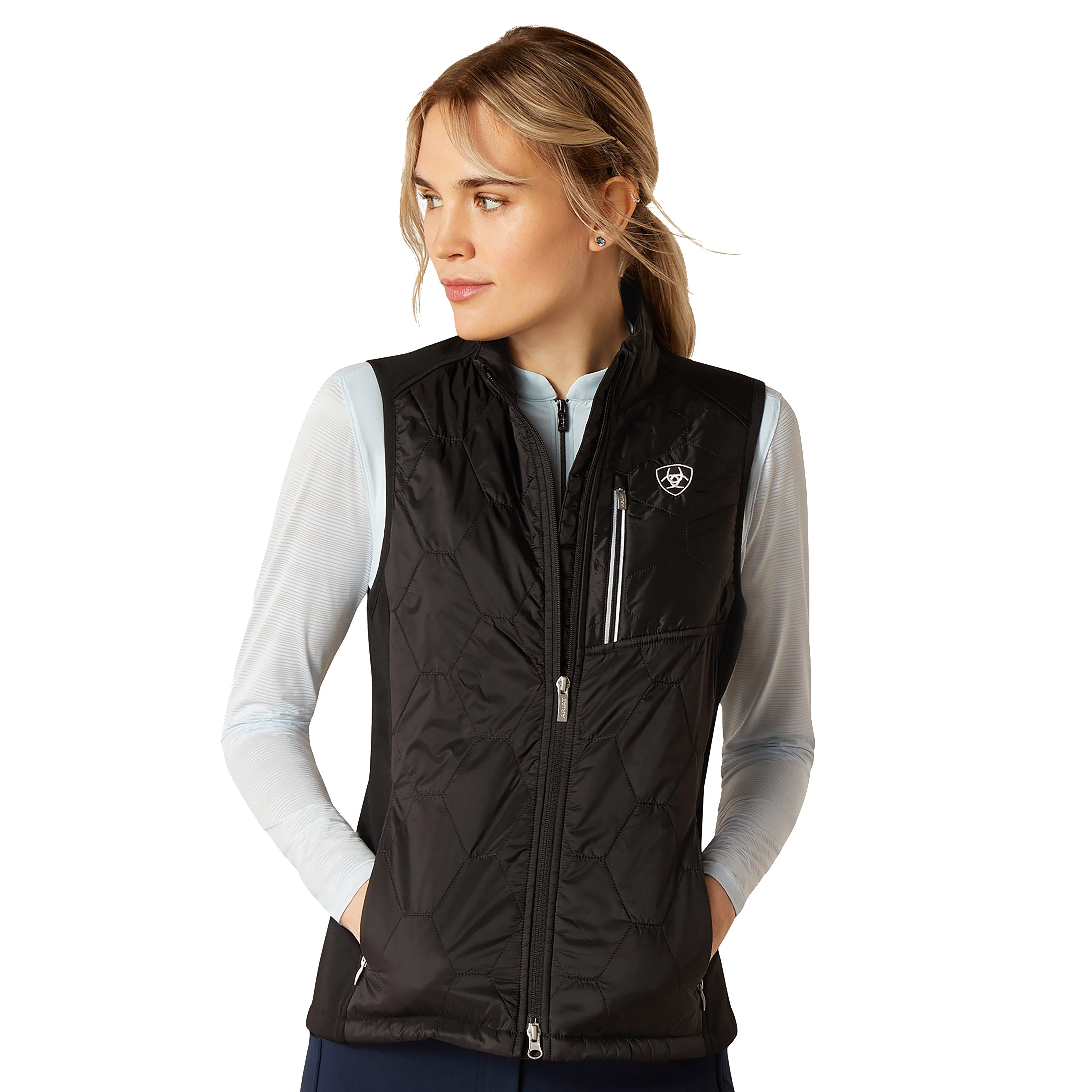 Women's Fusion Insulated Gilet Black - Image 5