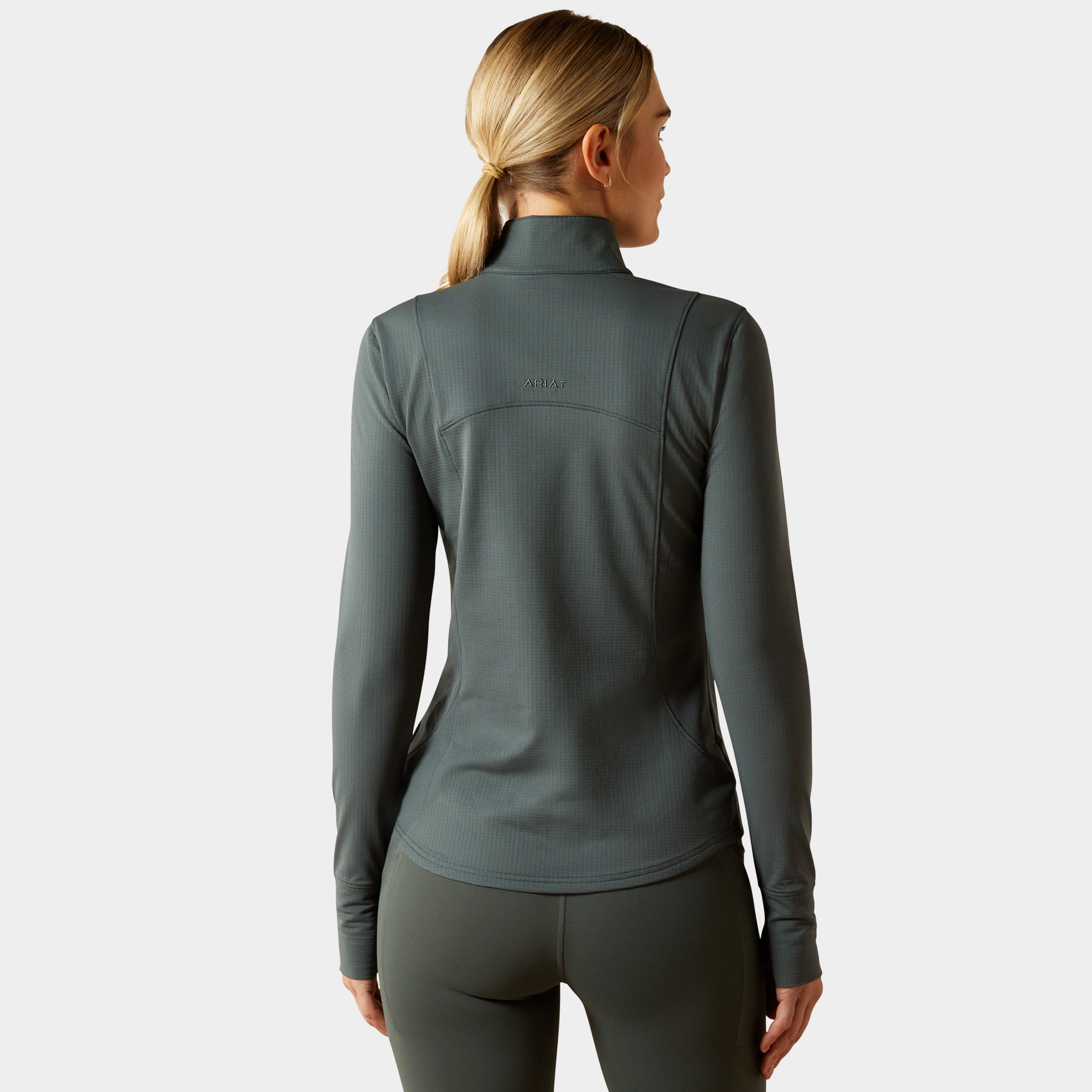 Women's Gridwork 2.0 1/4 Zip Baselayer - Image 2