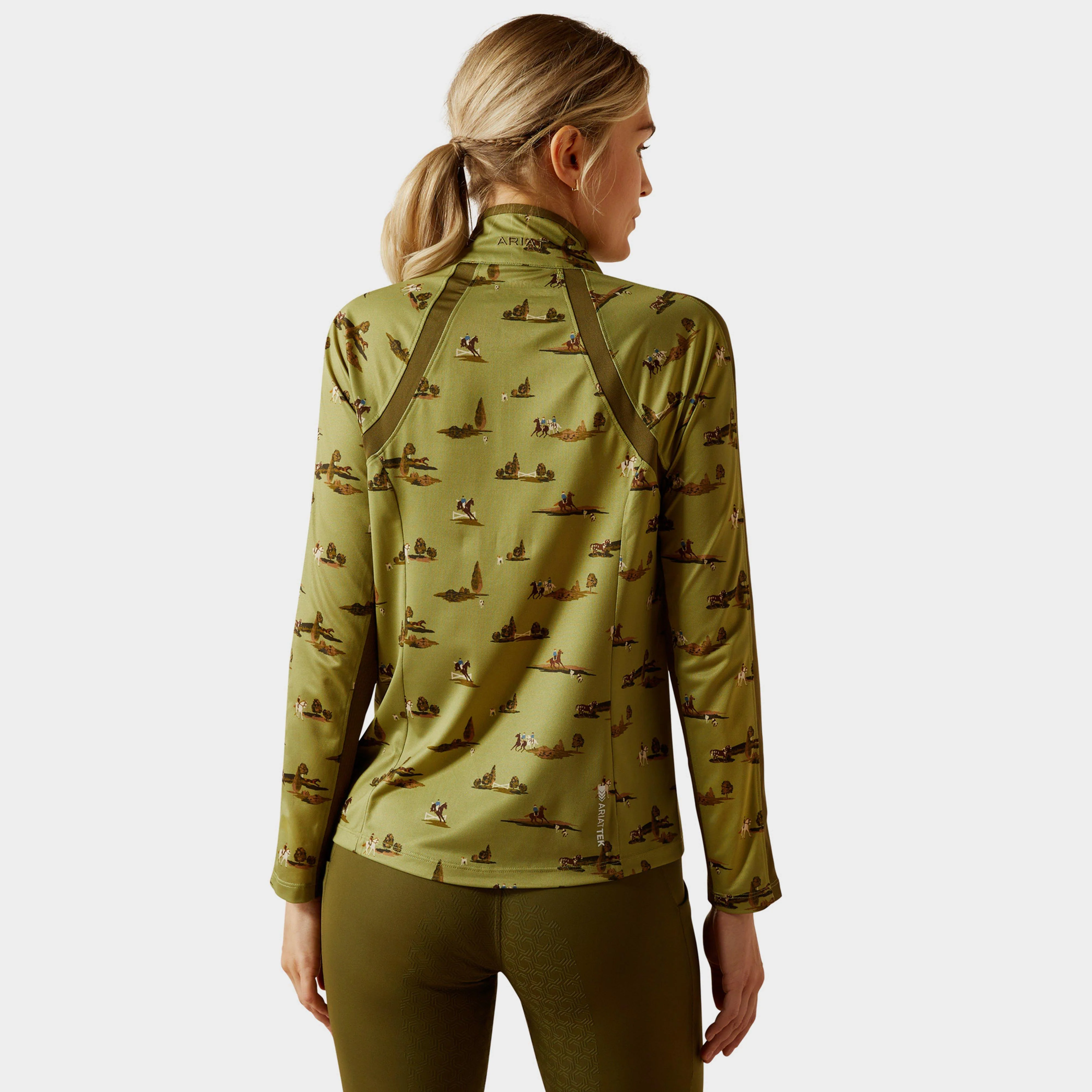 Women's Sunstopper 3.0 1/4 Zip Base Layer - Image 2