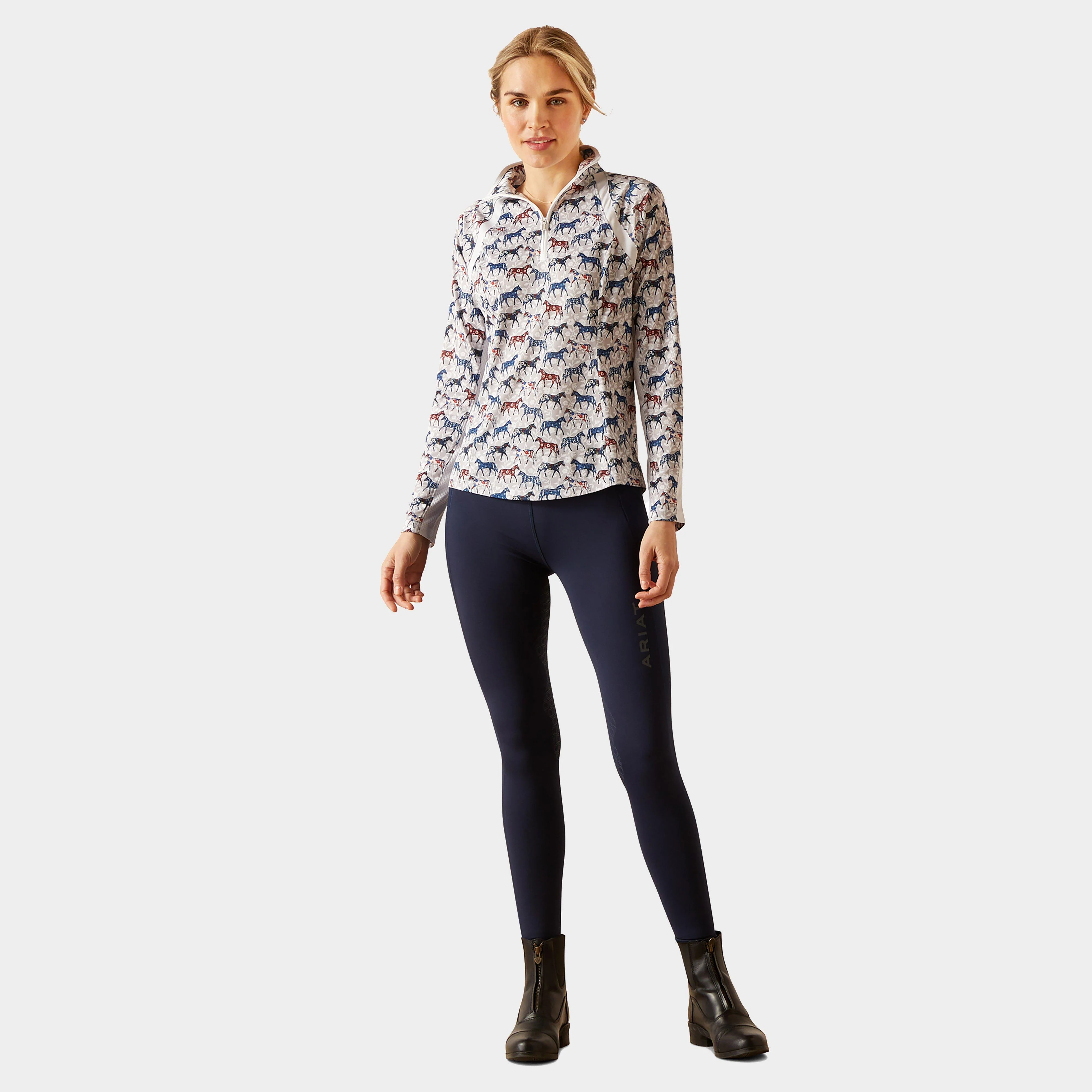 Women's Sunstopper 3.0 1/4 Zip Base Layer - Image 5