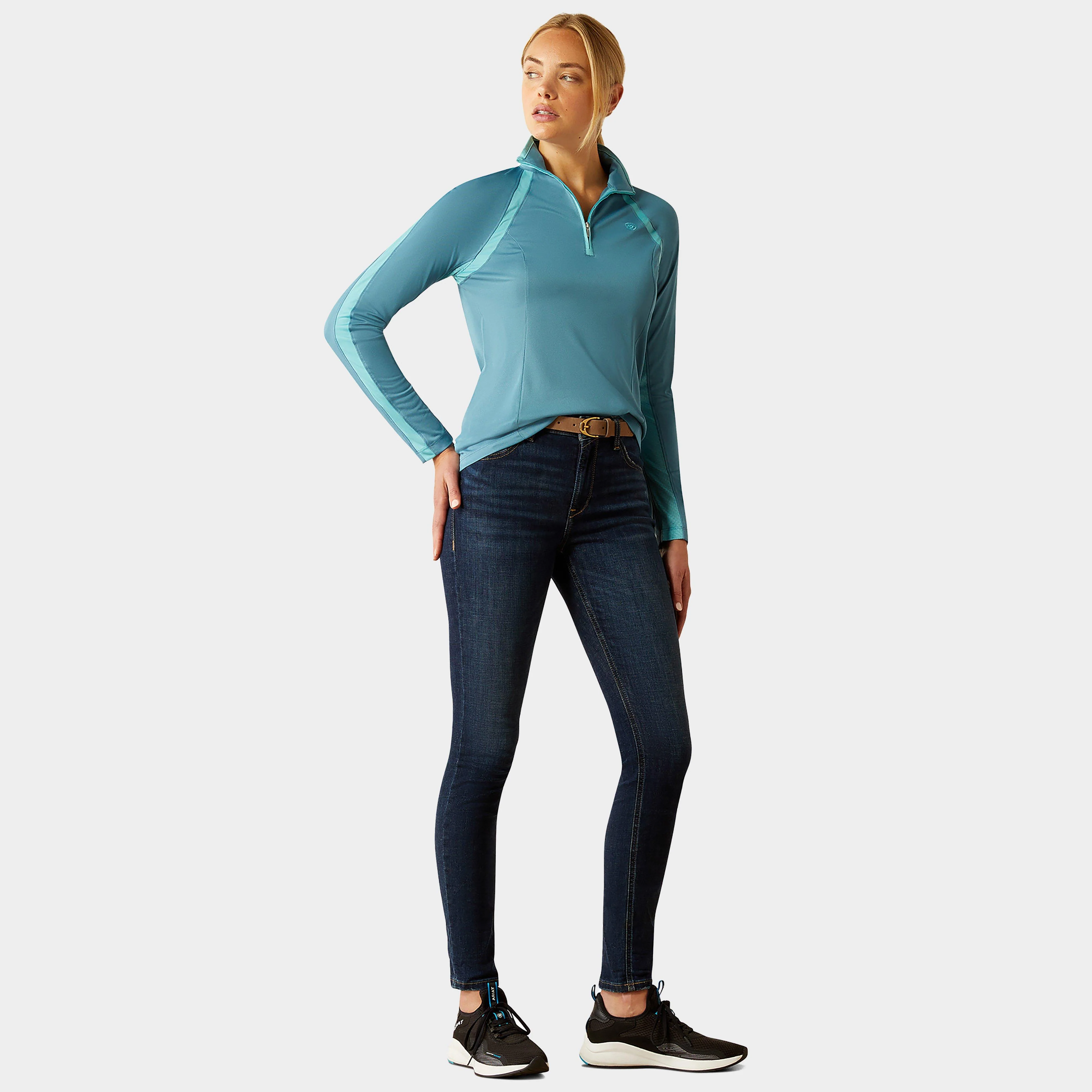 Women's Sunstopper 3.0 1/4 Zip Base Layer - Image 5