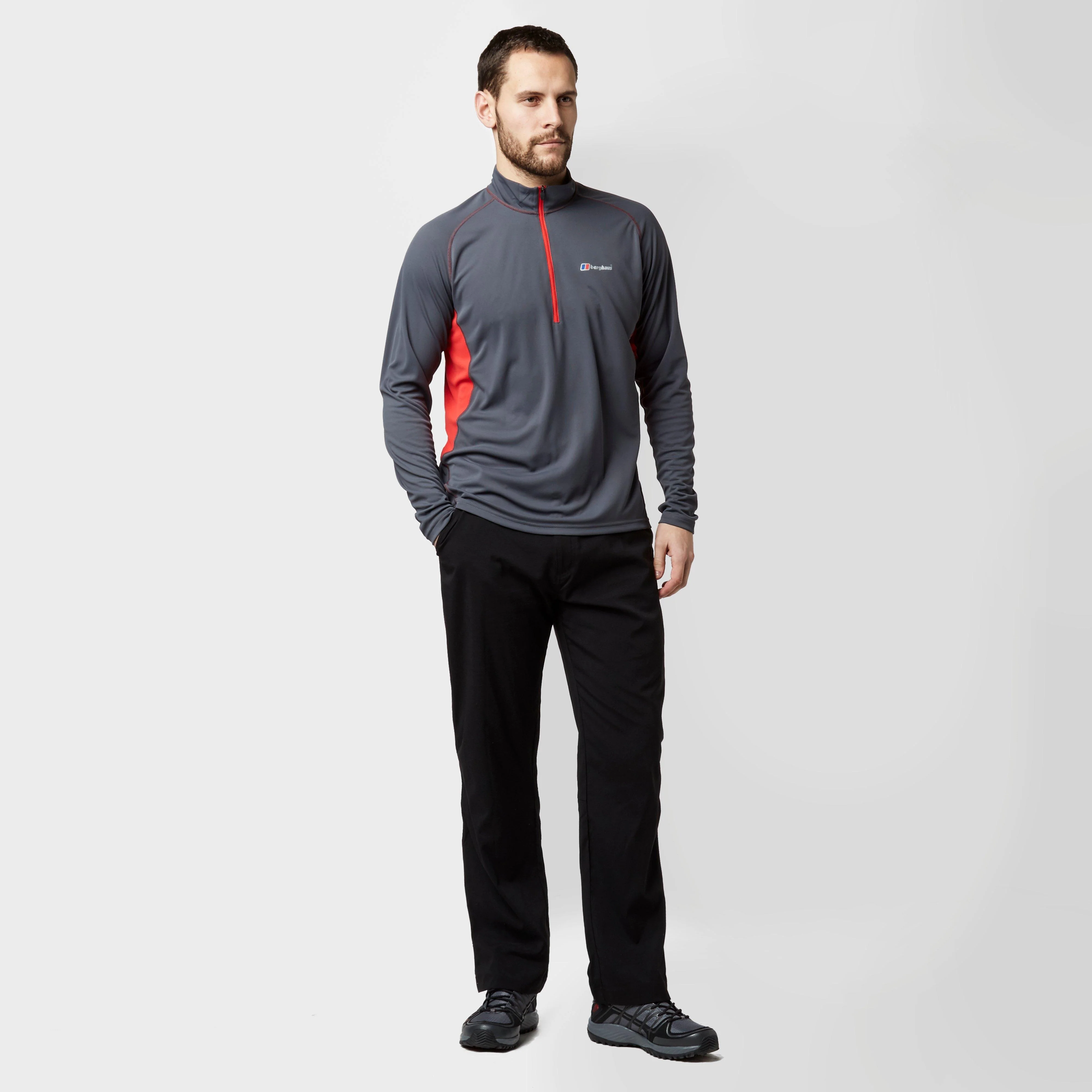 Men's Tech Long Sleeve Zip Tee - Image 3