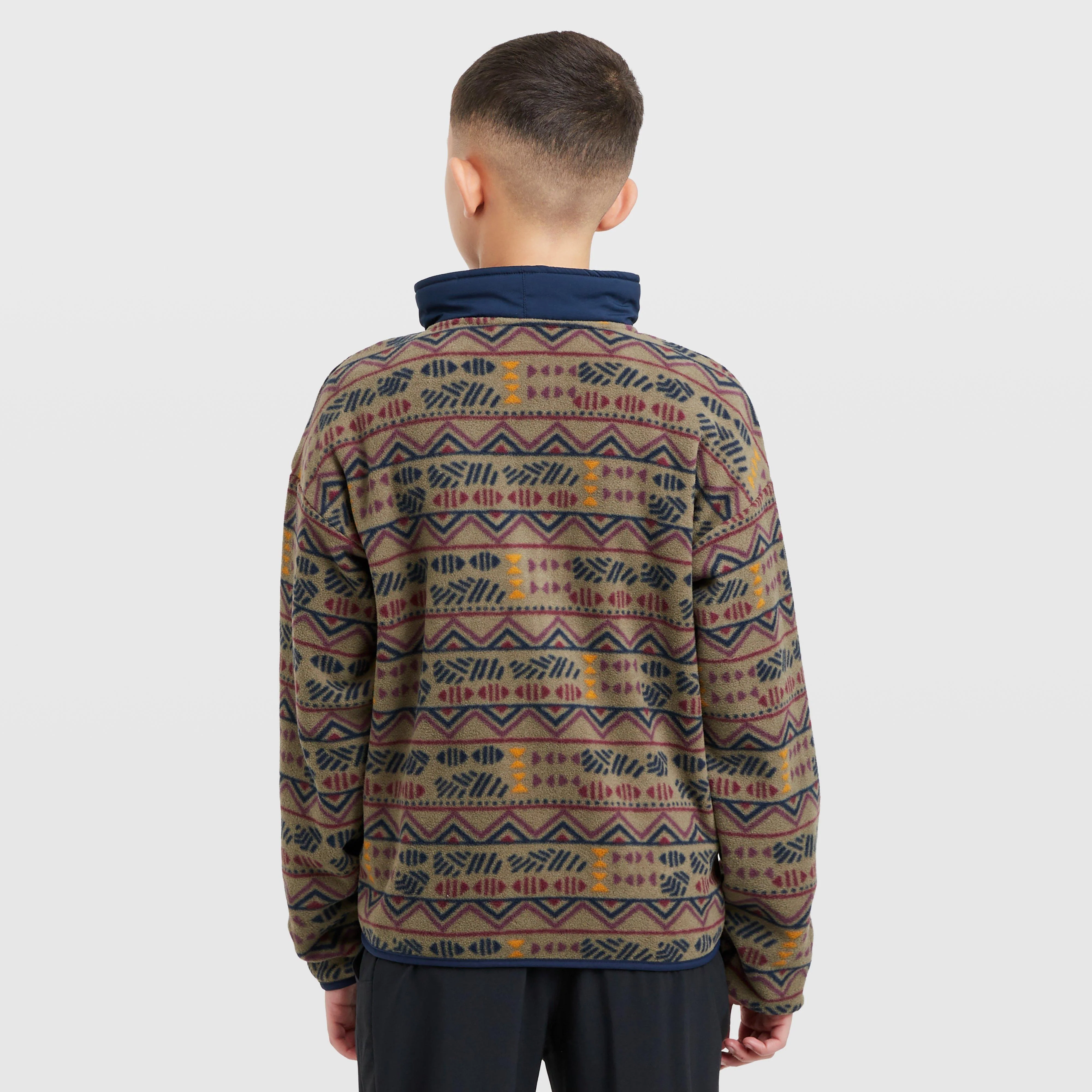 Kids' Sequoia Aztec Full Zip Fleece - Image 2