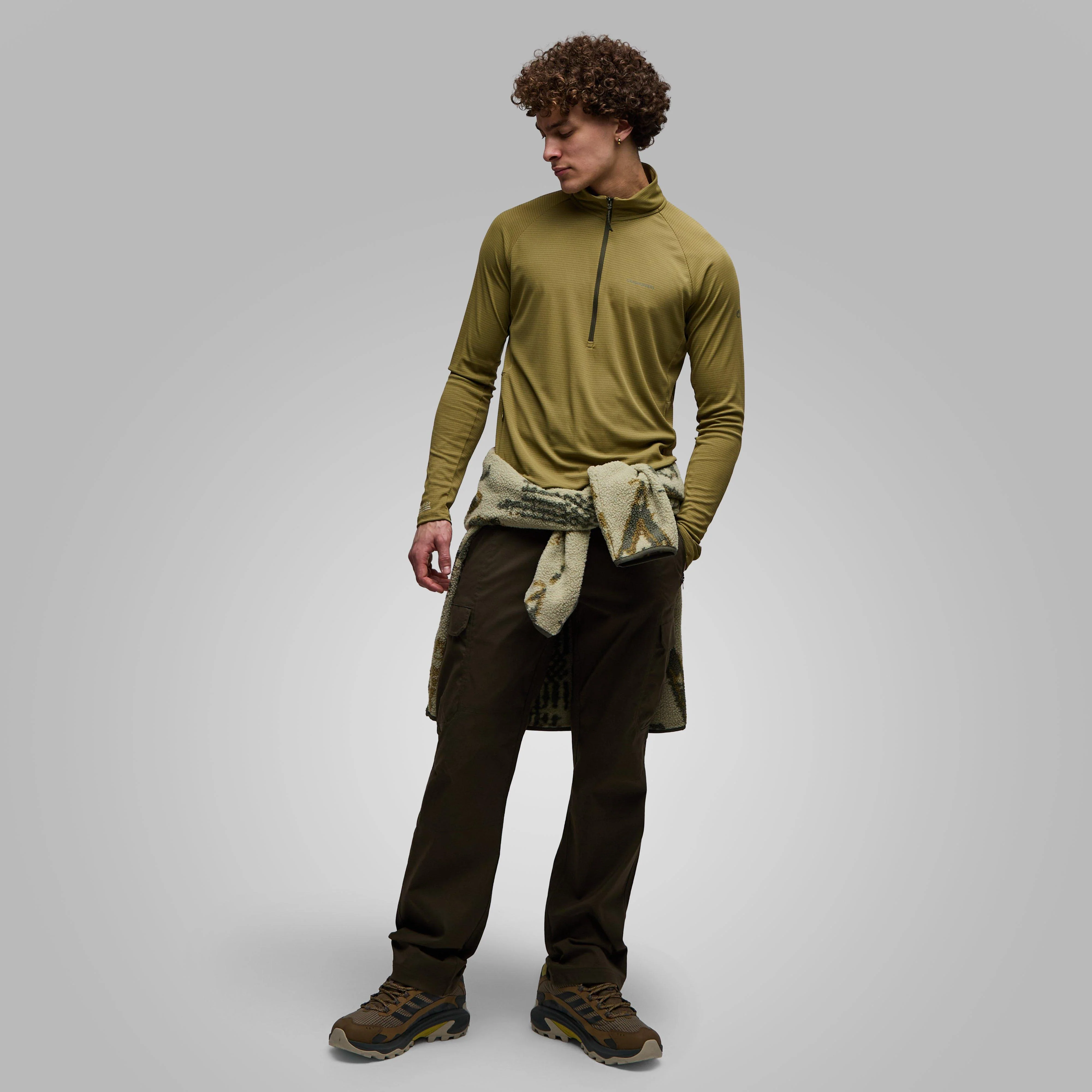 Men's Nosilife Solarshield+ Half Zip Top - Image 3