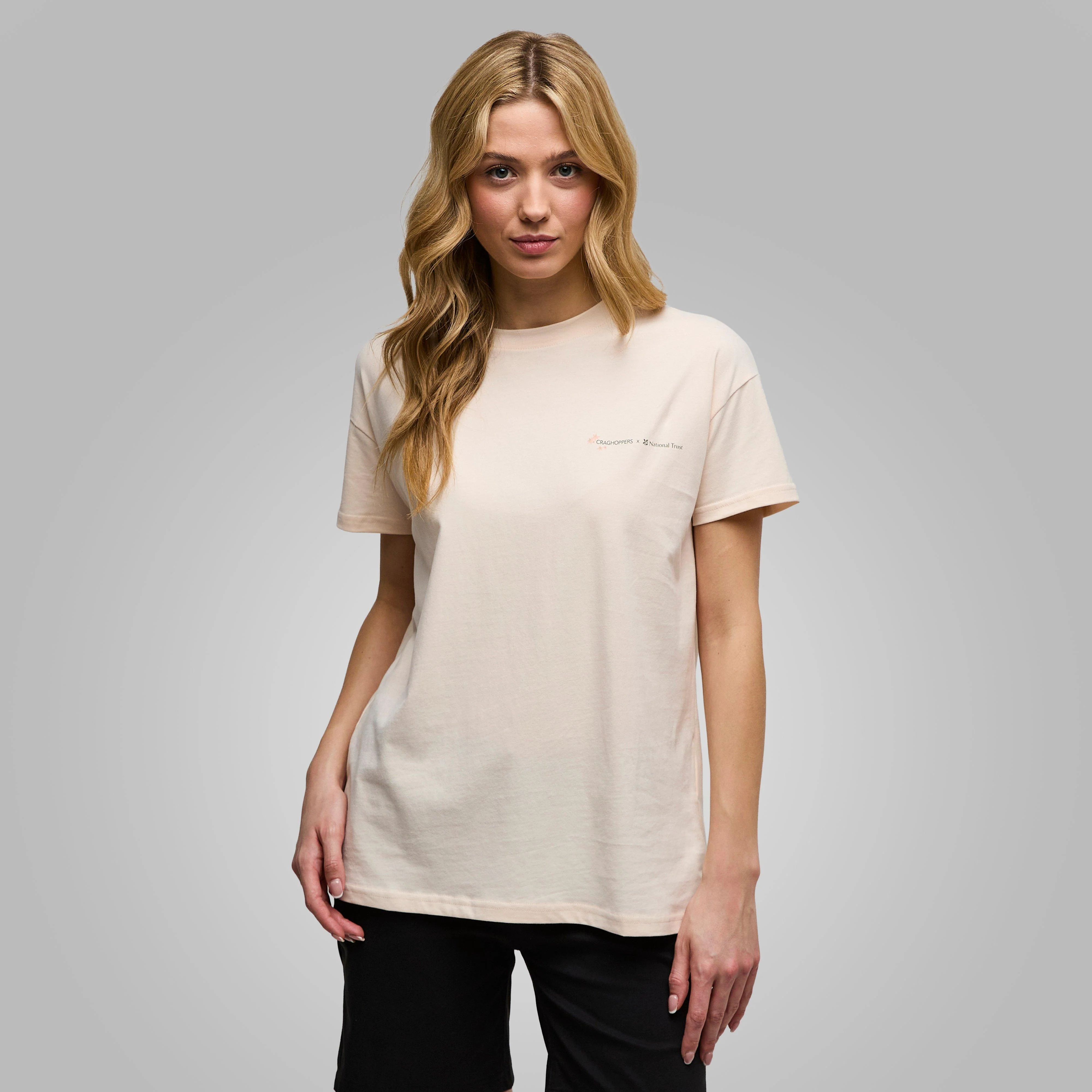 Women's National Trust Bistort Short Sleeved T-Shirt - Image 2