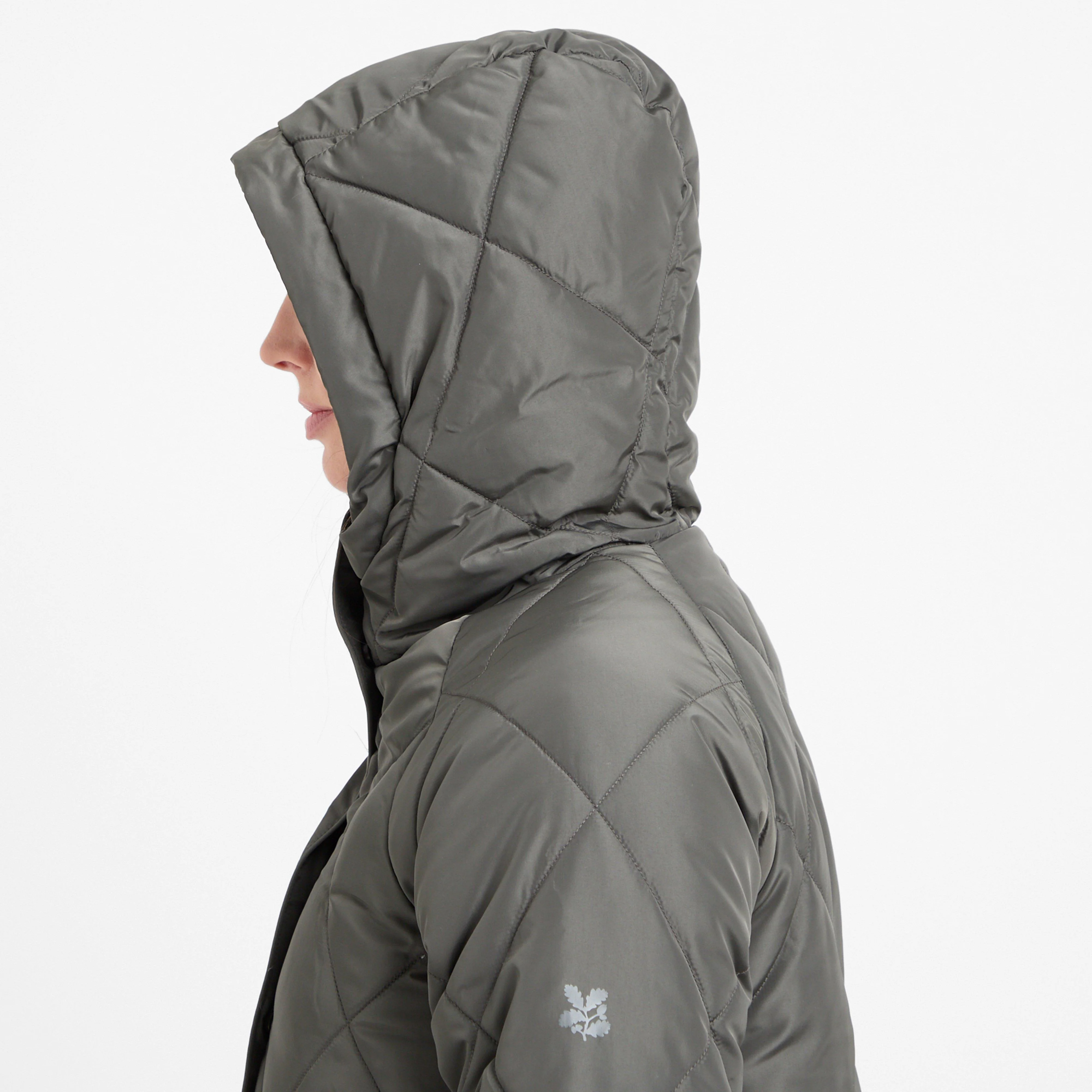 Women’s Sweetgrass Long Length Quilted Jacket - Image 5