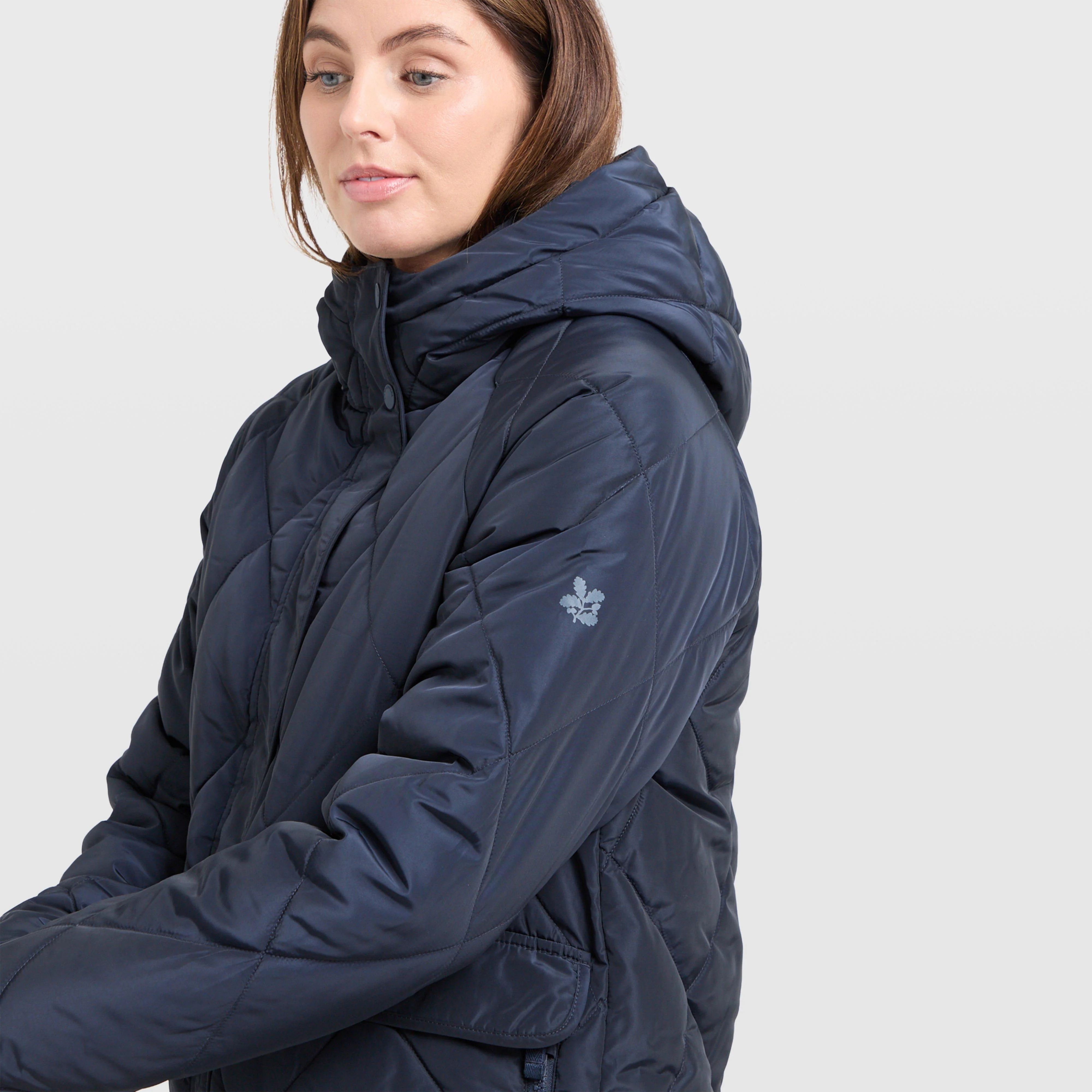 Women’s Sweetgrass Long Length Quilted Jacket - Image 6