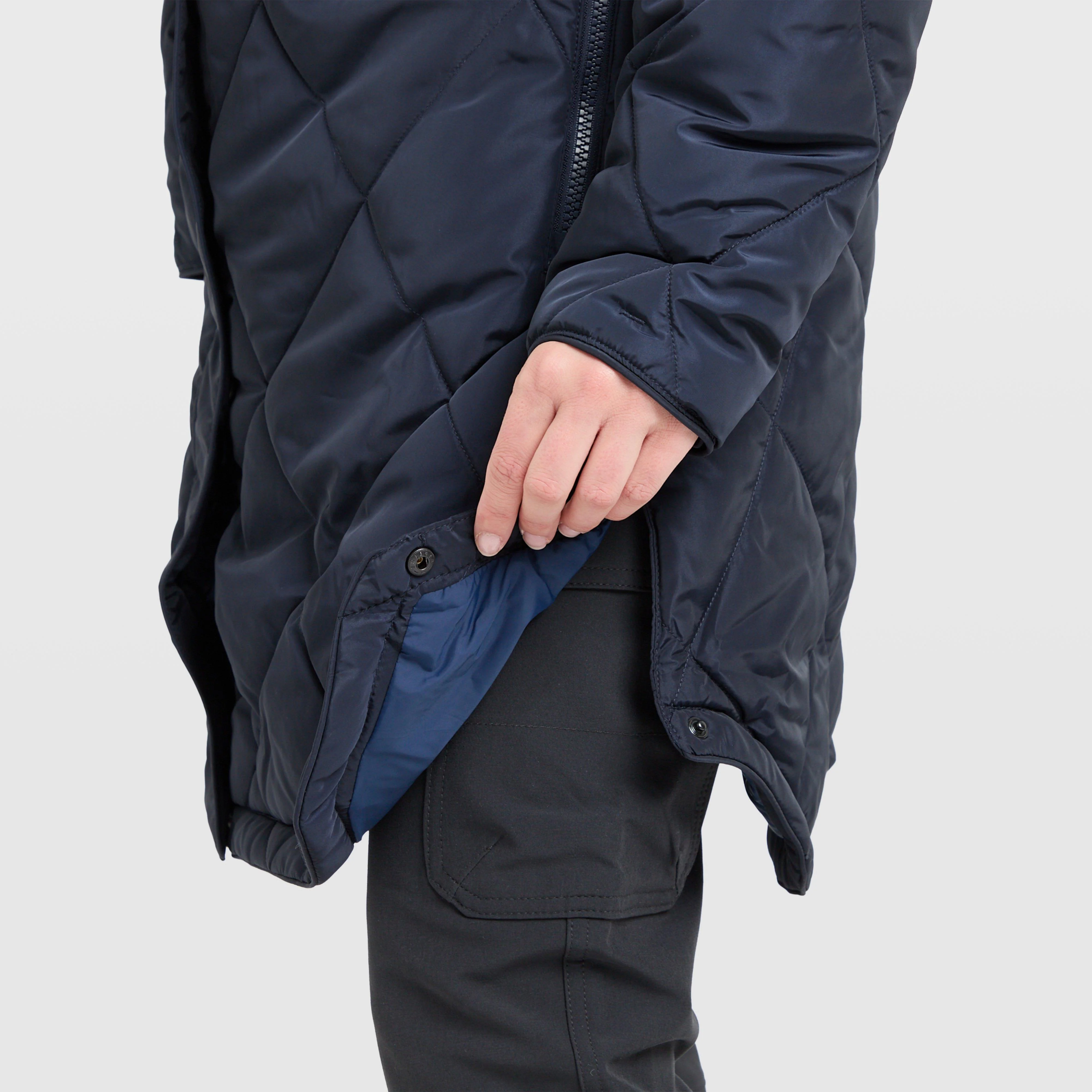 Women’s Sweetgrass Long Length Quilted Jacket - Image 8
