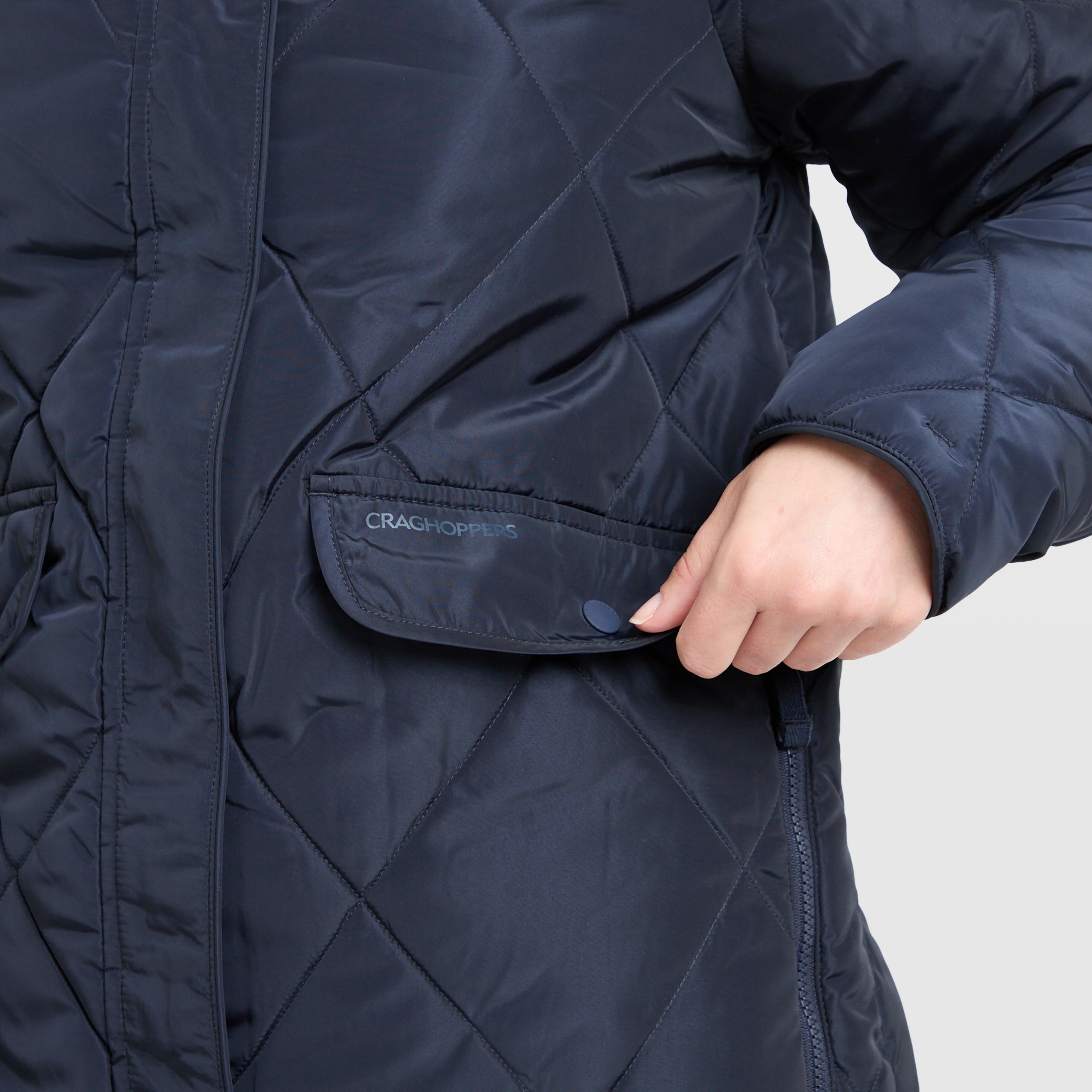Women’s Sweetgrass Long Length Quilted Jacket - Image 9