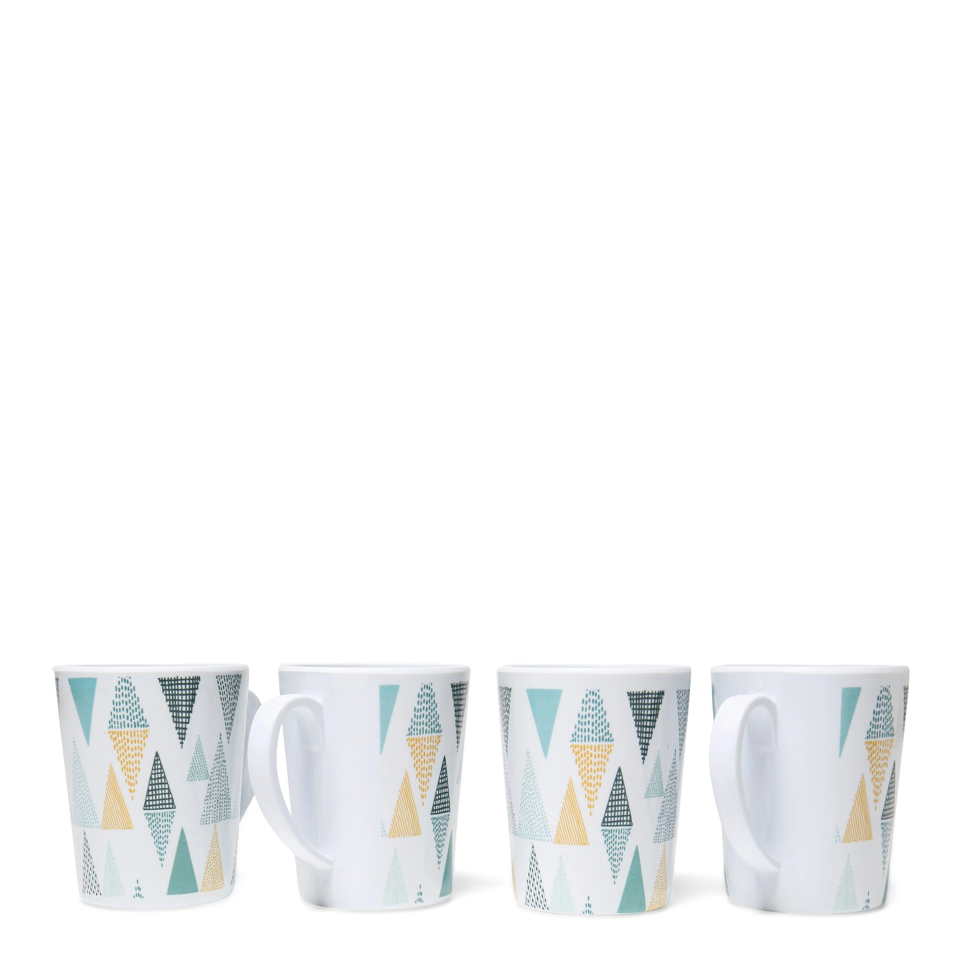 Geo Triangle Mugs 4 Pack - Image 4