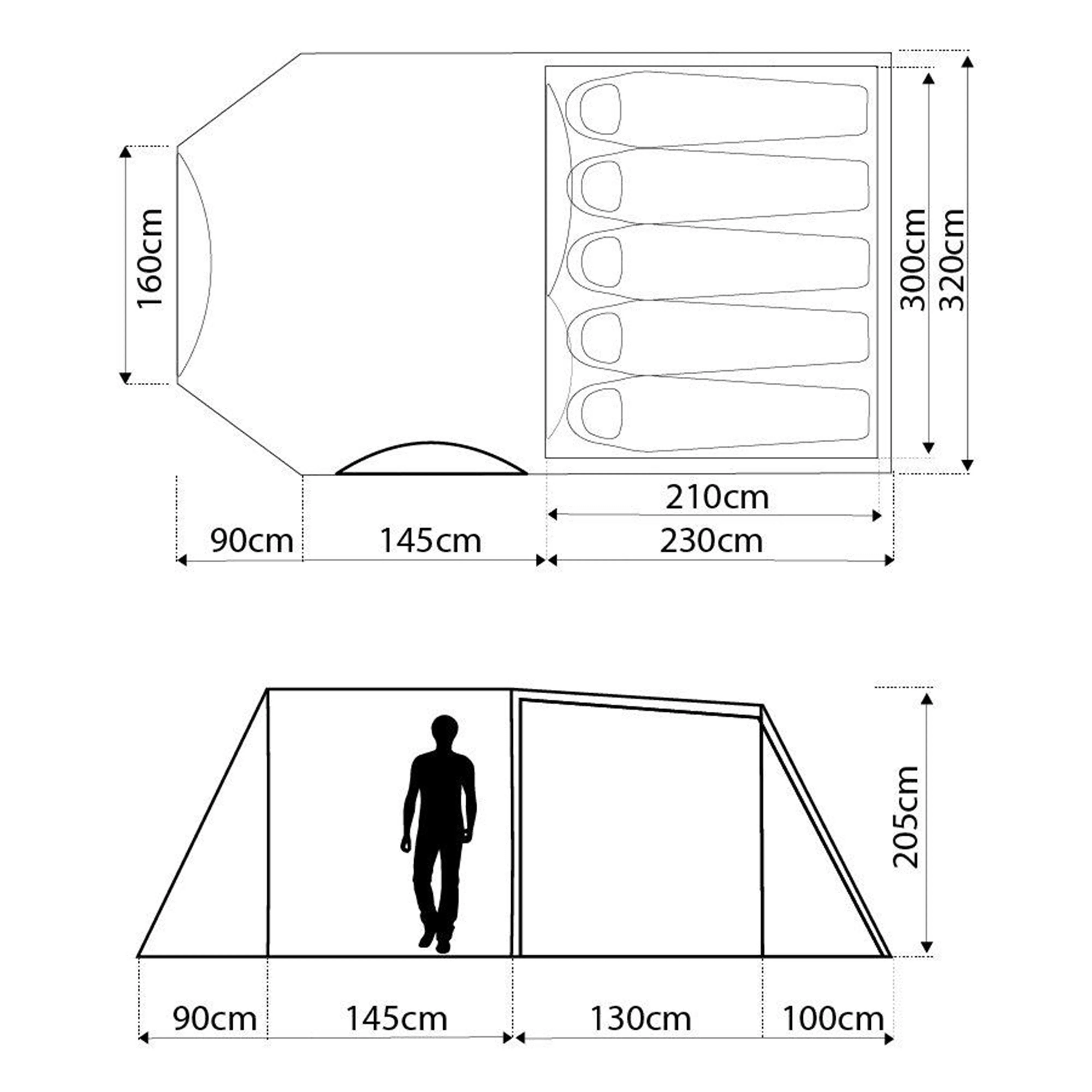 Rydal 500 5 Person Tent - Image 2
