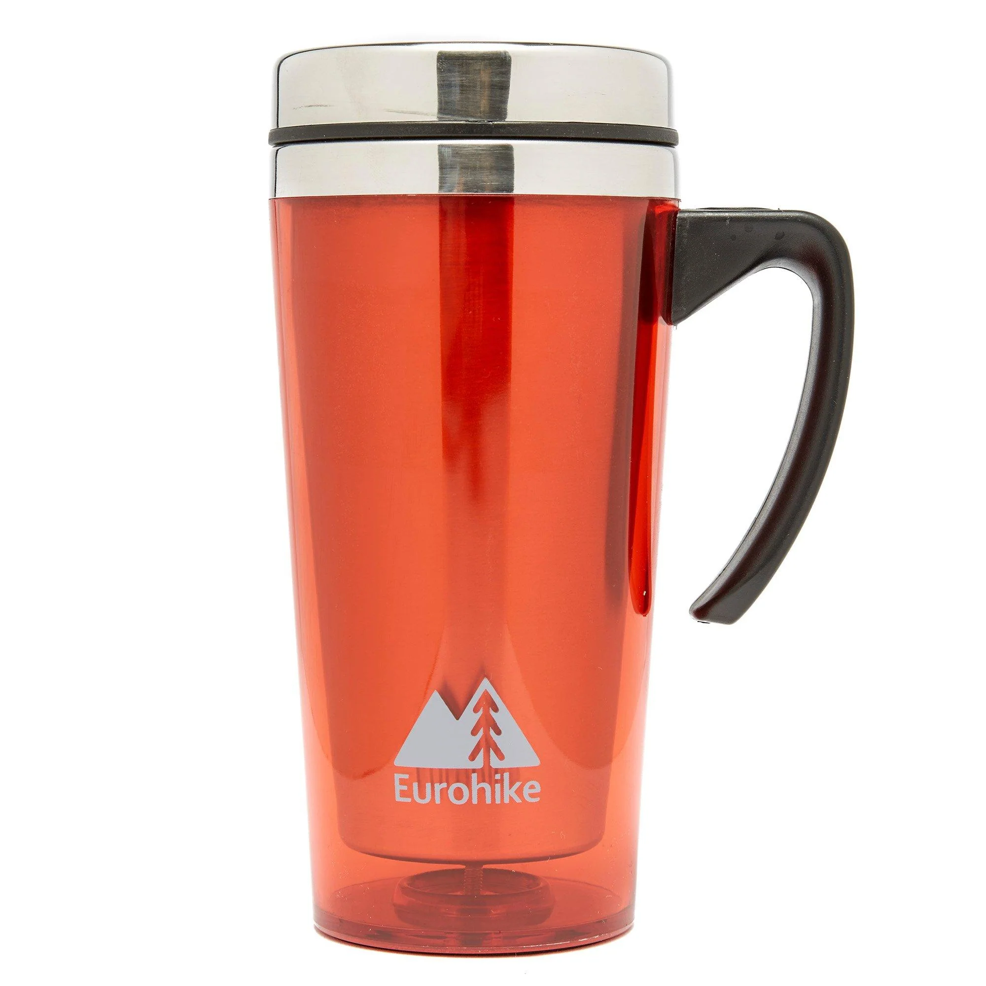 Tall Insulated Mug Red 450ml - Image 4