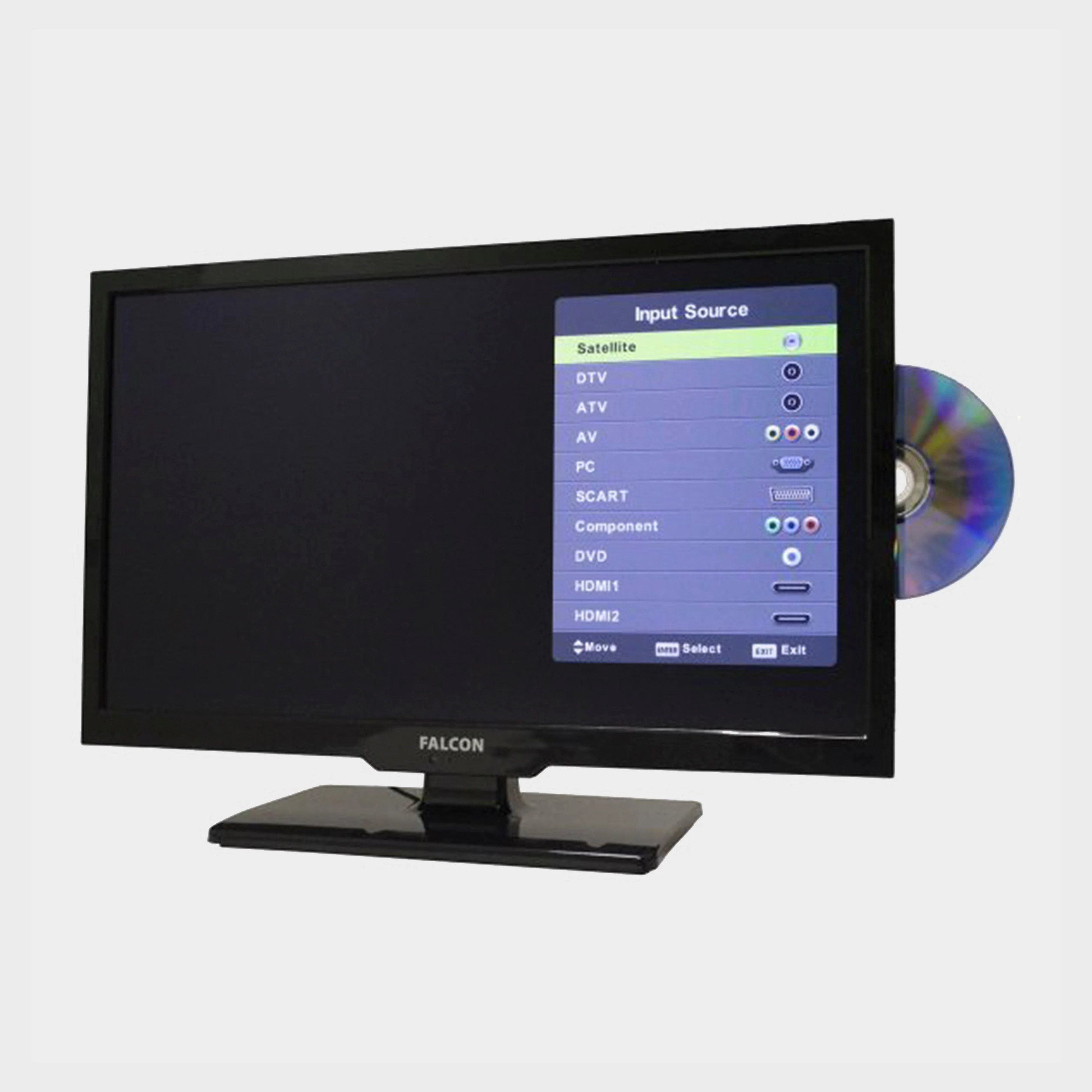 24" HD Travel TV with DVD, Freeview, Freesat, USB, - Image 2