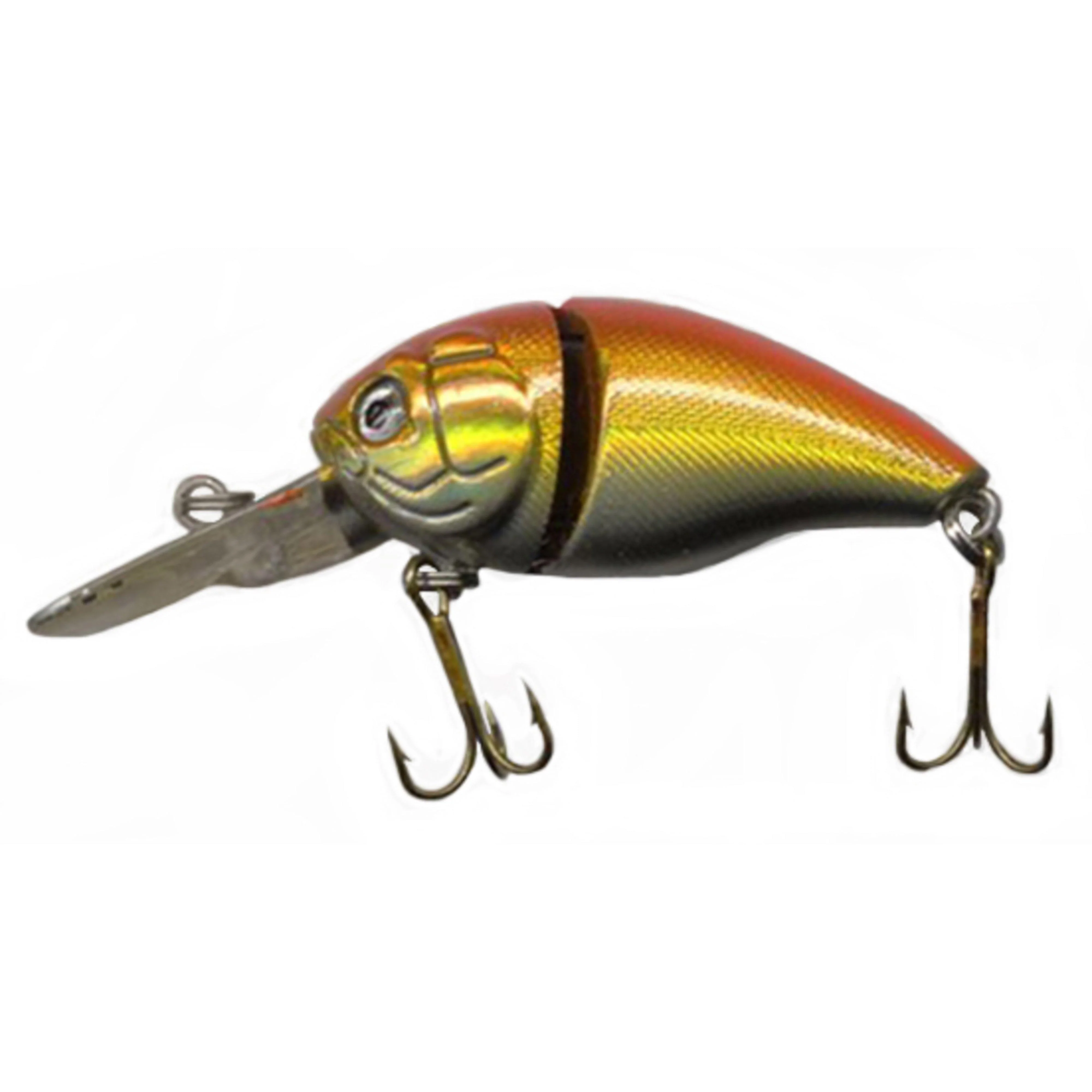 Jointed Fat Plug Gold, 8cm - Image 2