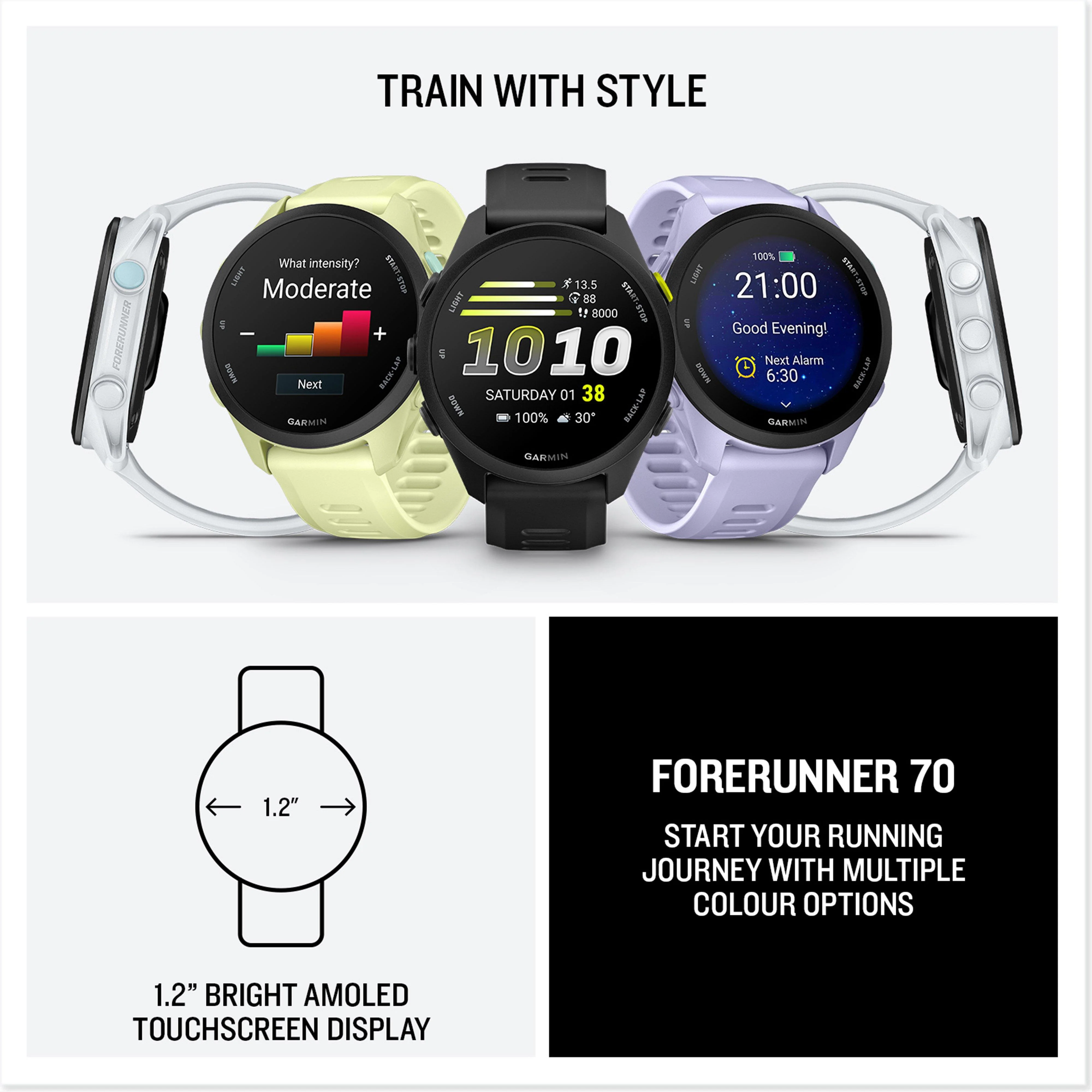 Forerunner® 70 GPS Running Smartwatch - Image 7