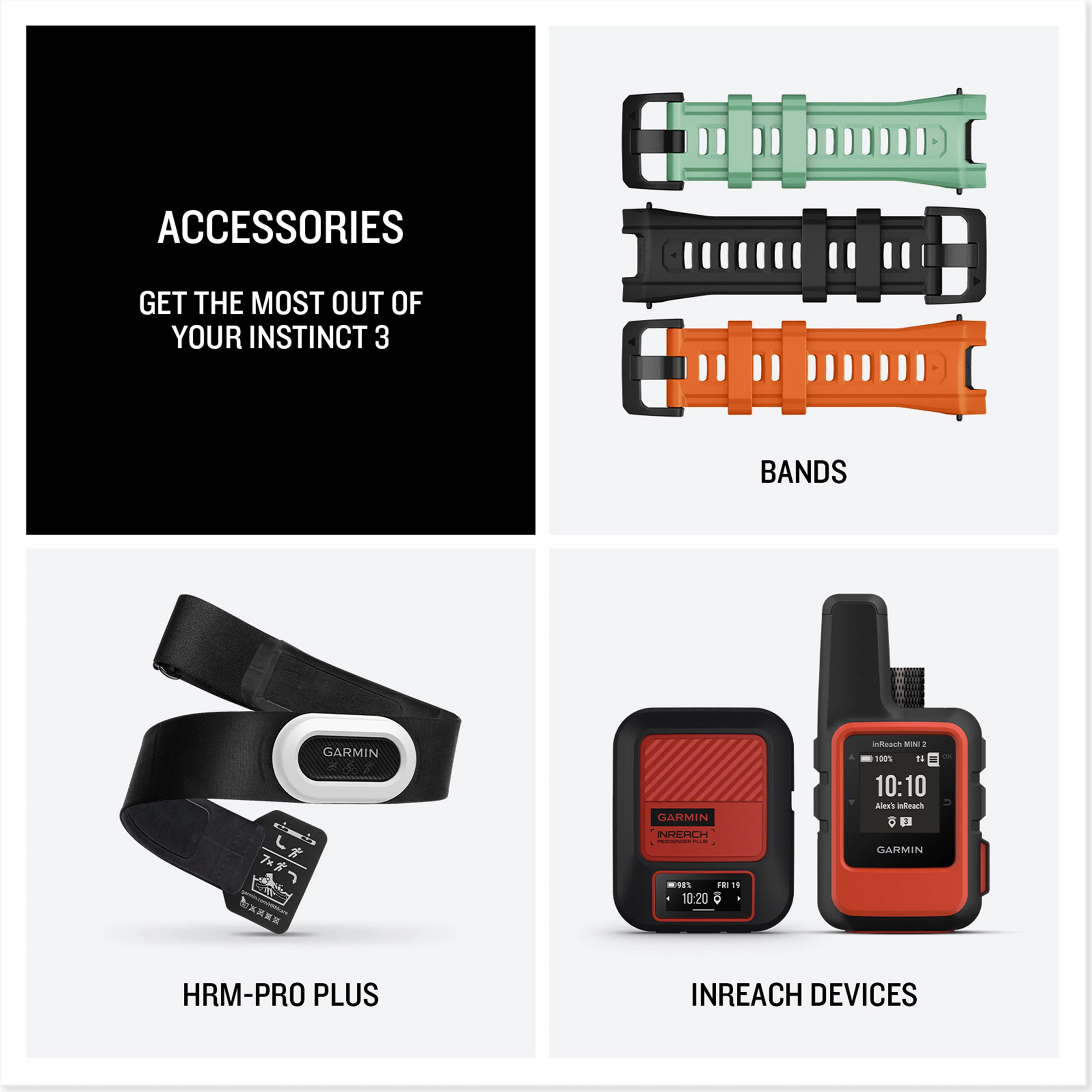 Instinct® 3 Solar 50mm Multi-Sport Smartwatch - Image 6
