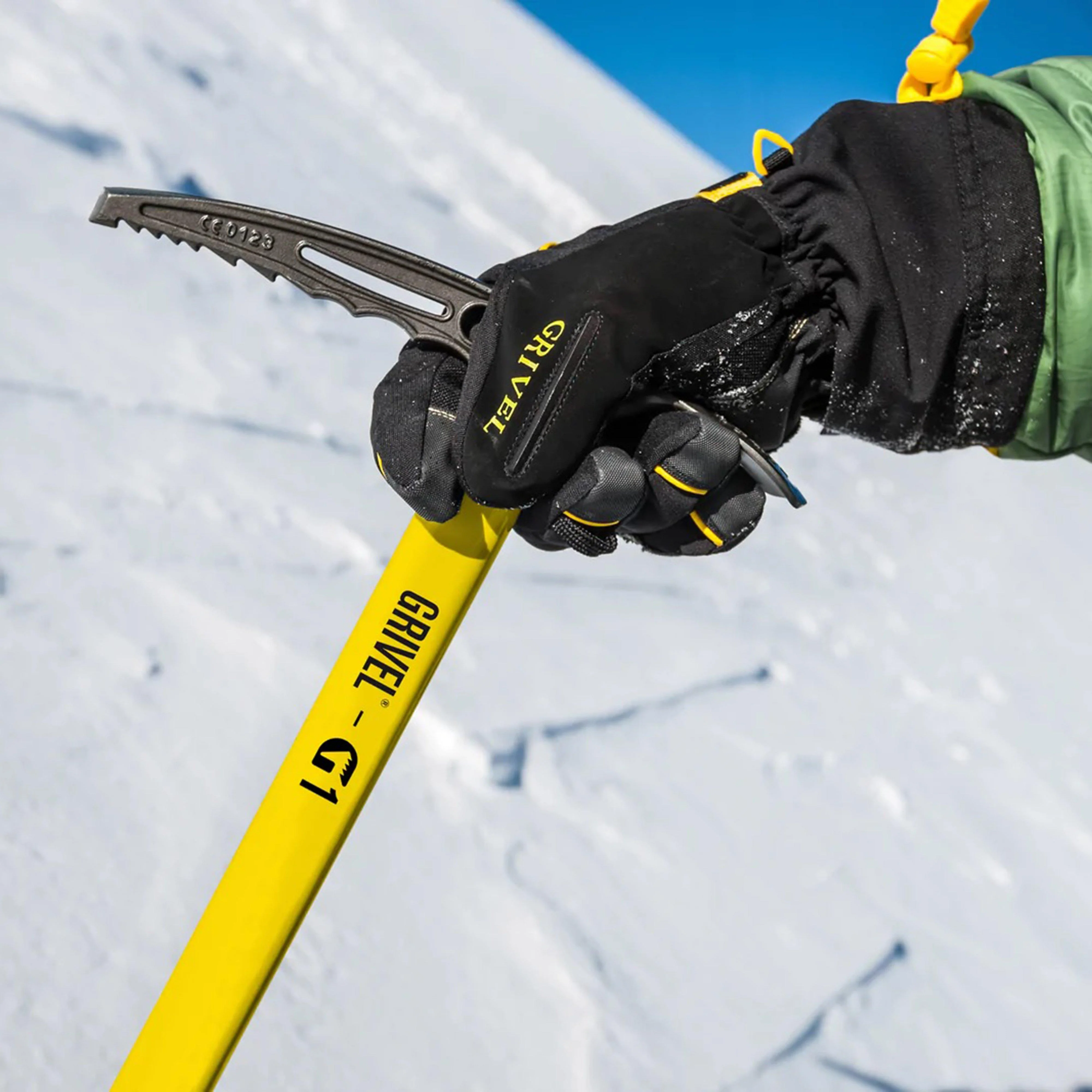 G1+ Ice Axe and Single Spring Leash and Rotor Krab - Image 3