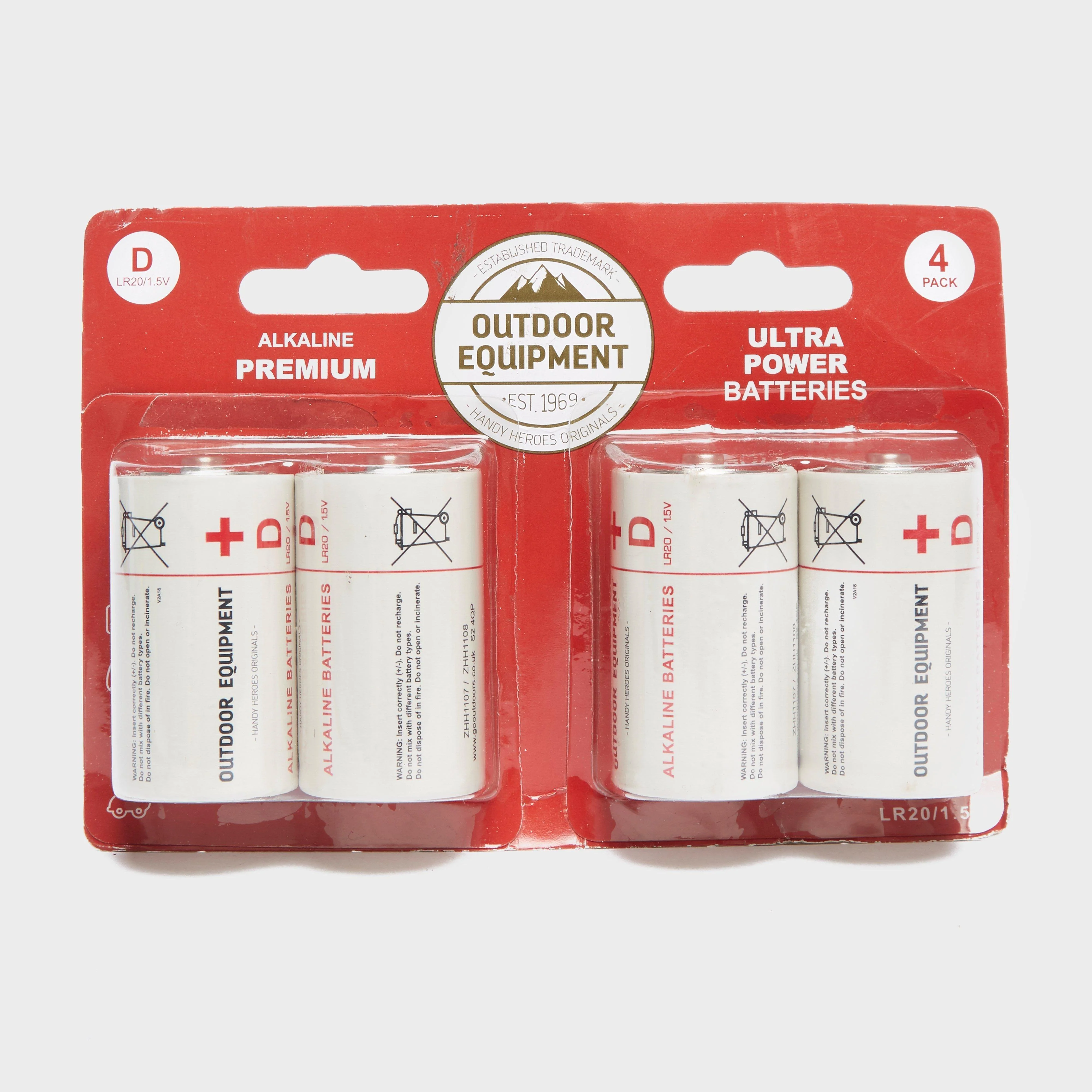 D Cell Battery Pack of 4